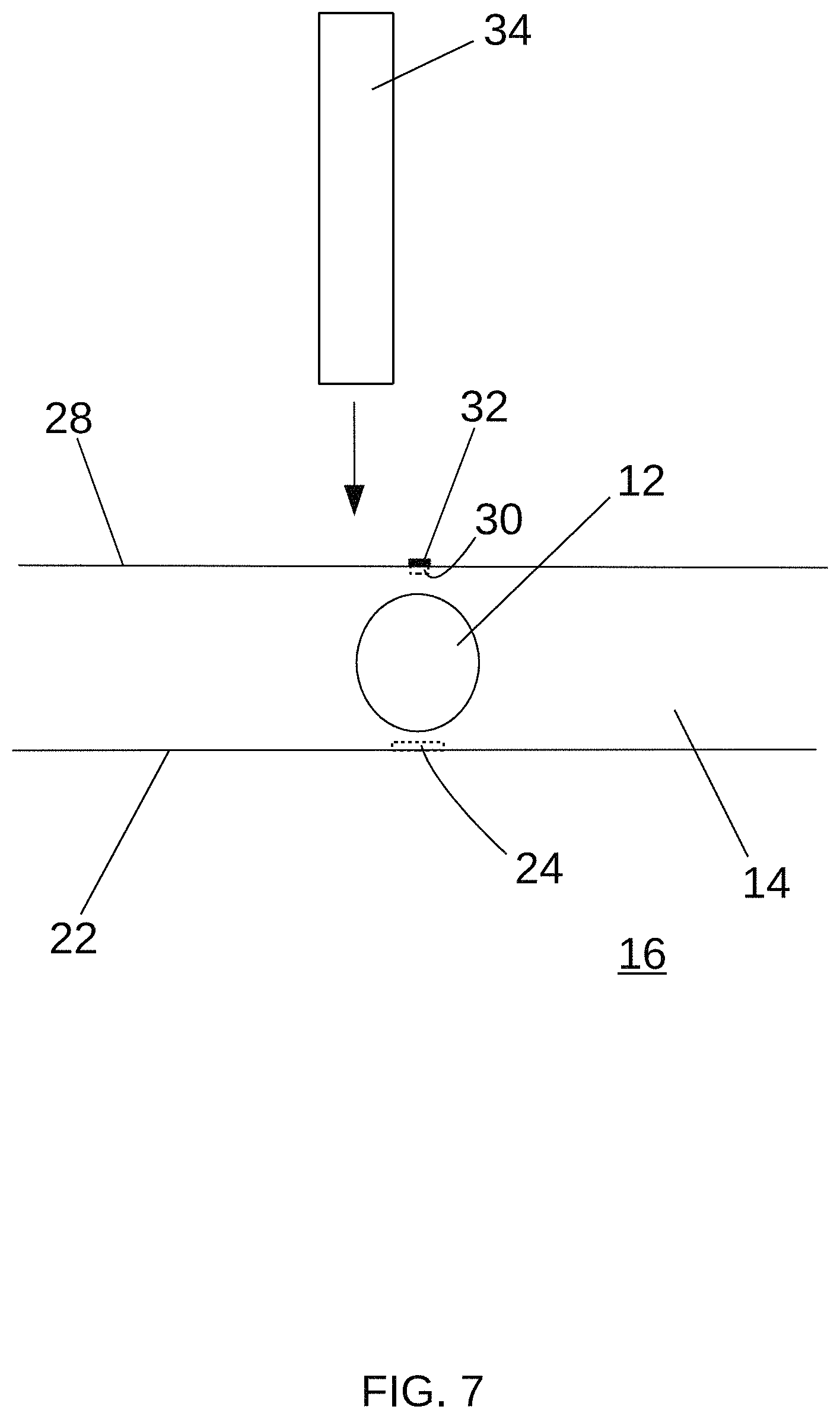Patent US11779397 Figure 7 – Biological tissue position location and marking