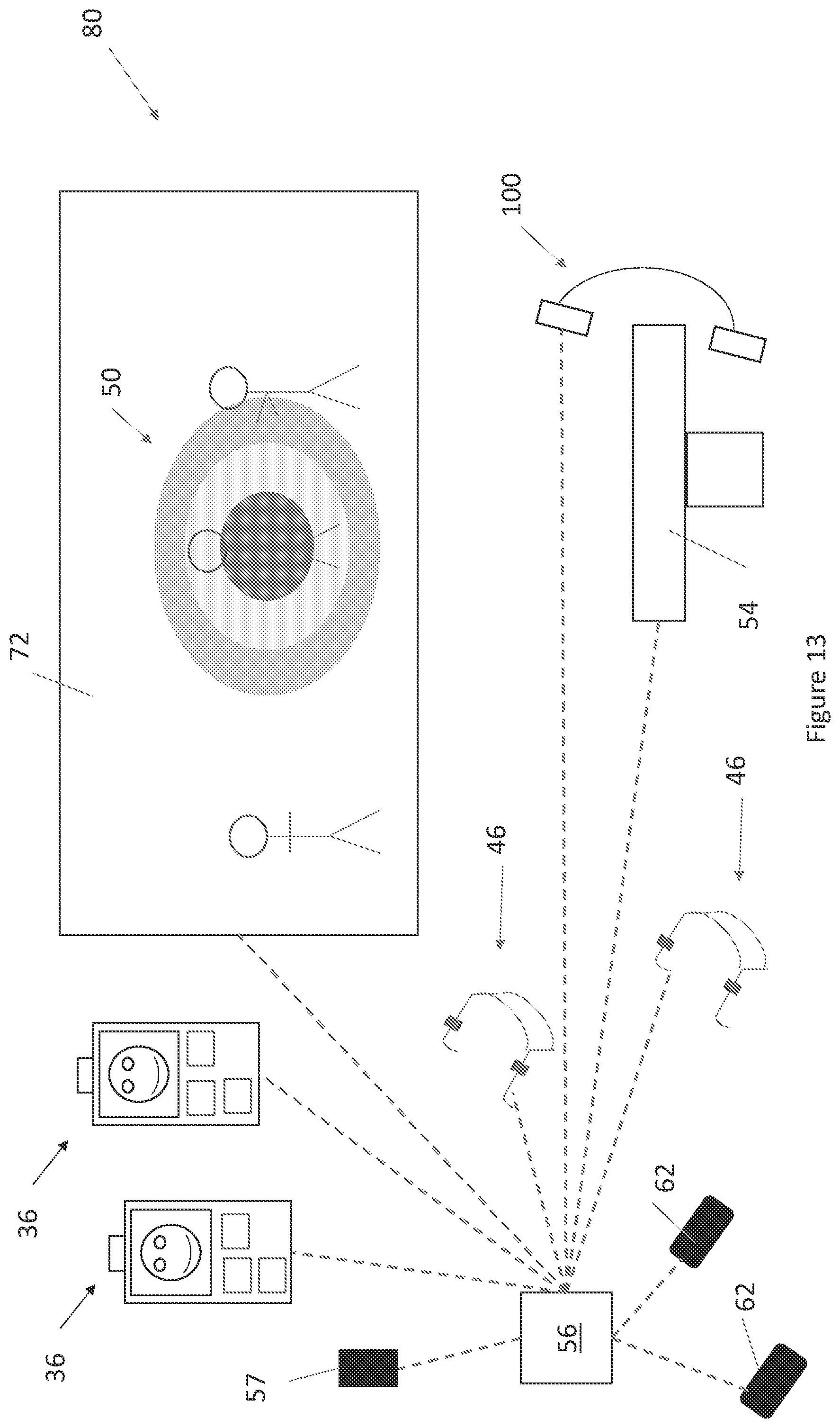 Patent US11779407 Figure 13 – Monitoring medical procedures by estimated radiation exposure