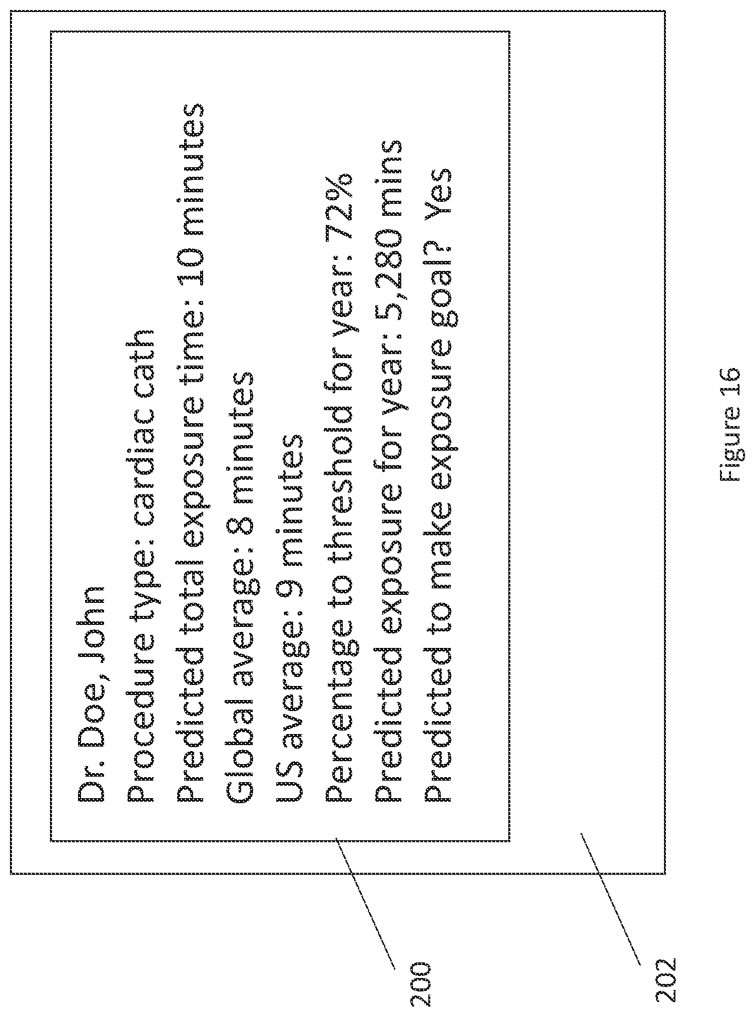 Patent US11779407 Figure 16 – Monitoring medical procedures by estimated radiation exposure