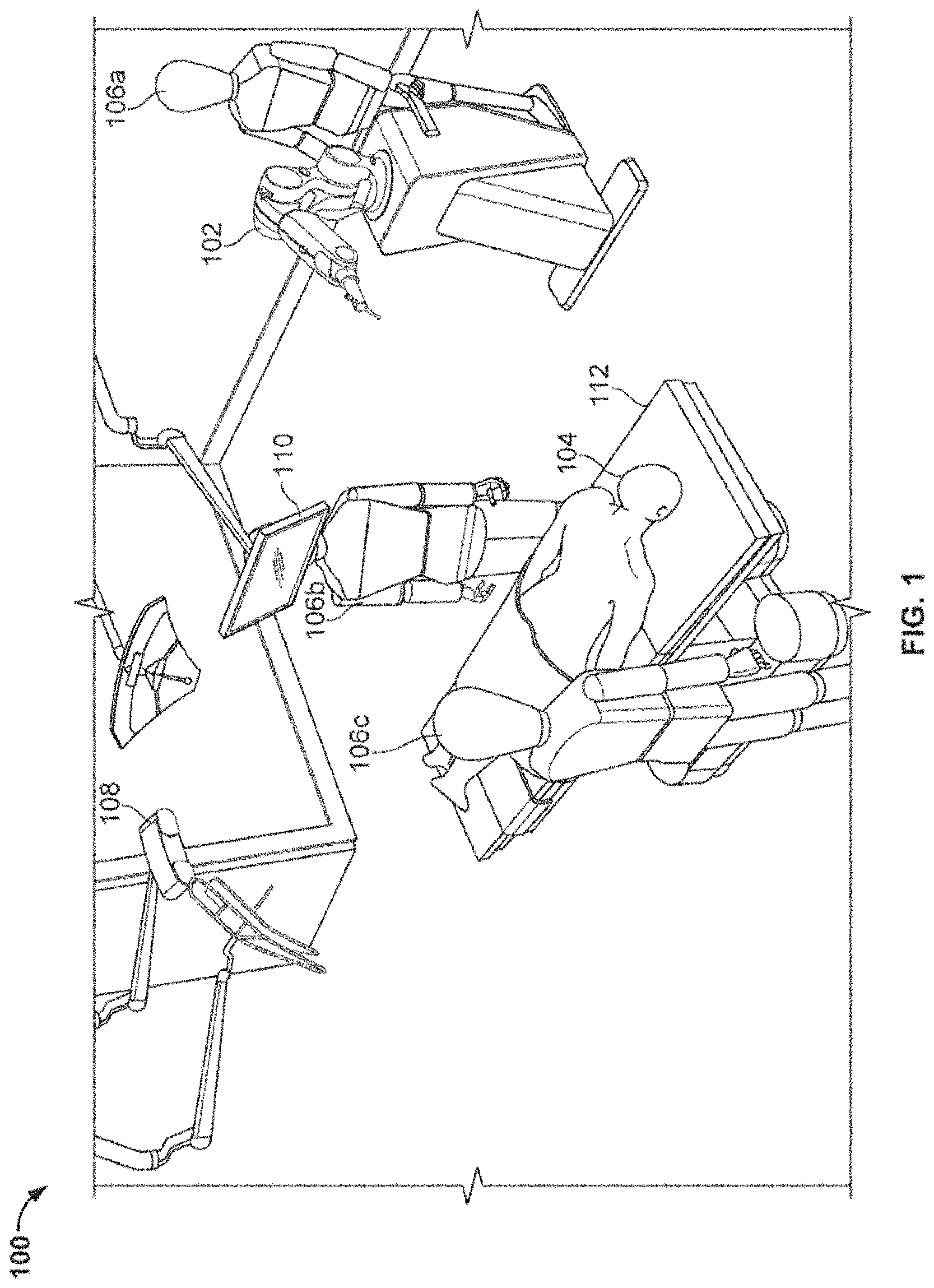 Patent US11779408 — Robotic navigation of robotic surgical systems — Figure 1