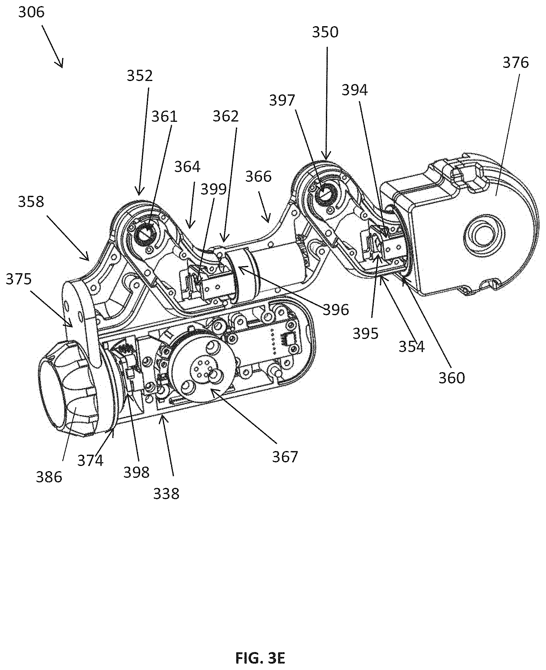 Patent US11779410 Figure 6 – Control console including an input arm for control of a surgical mechanical arm