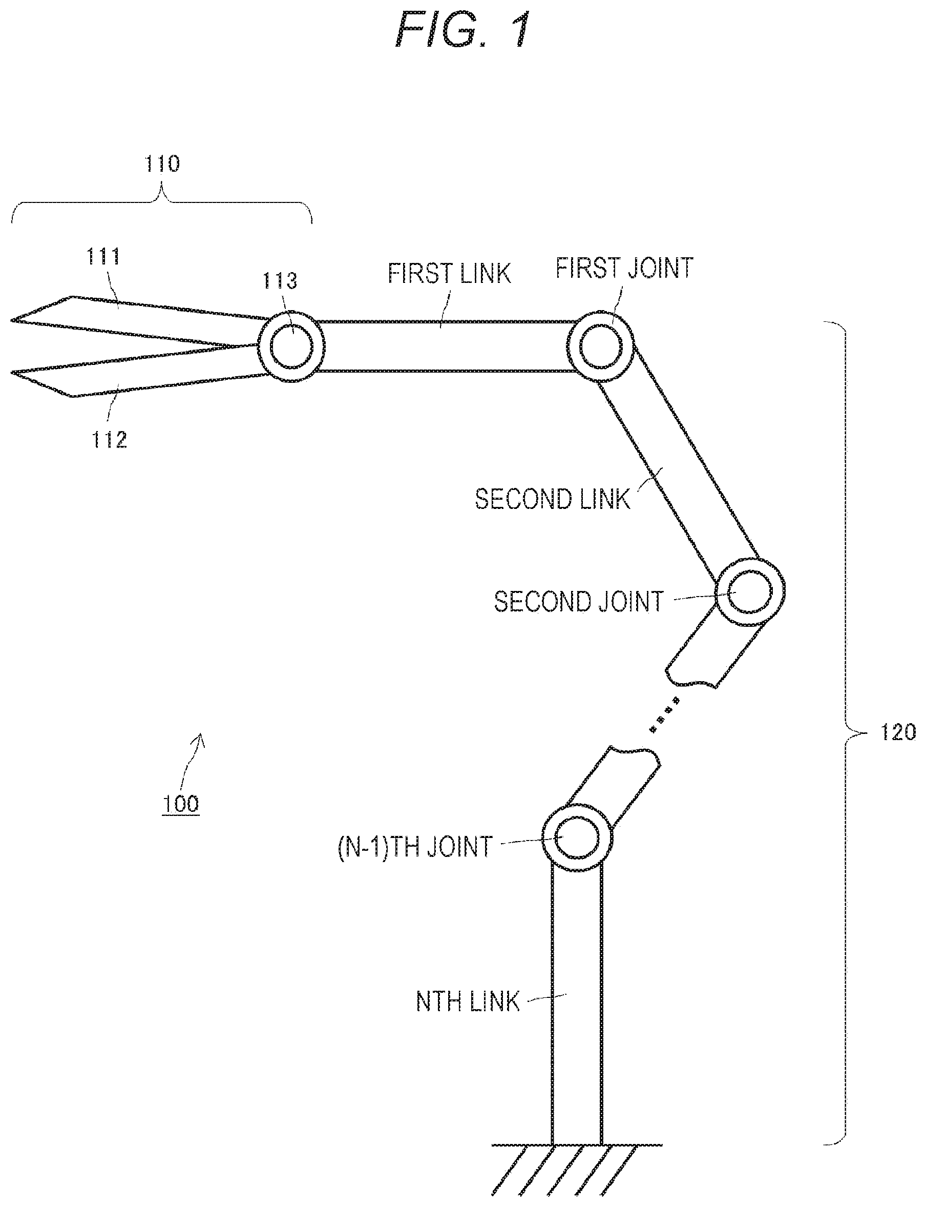 Patent US11779411 Figure 1 – Operation system, surgical system, control device, distortion generating body, surgical instrument, and external force detecting system