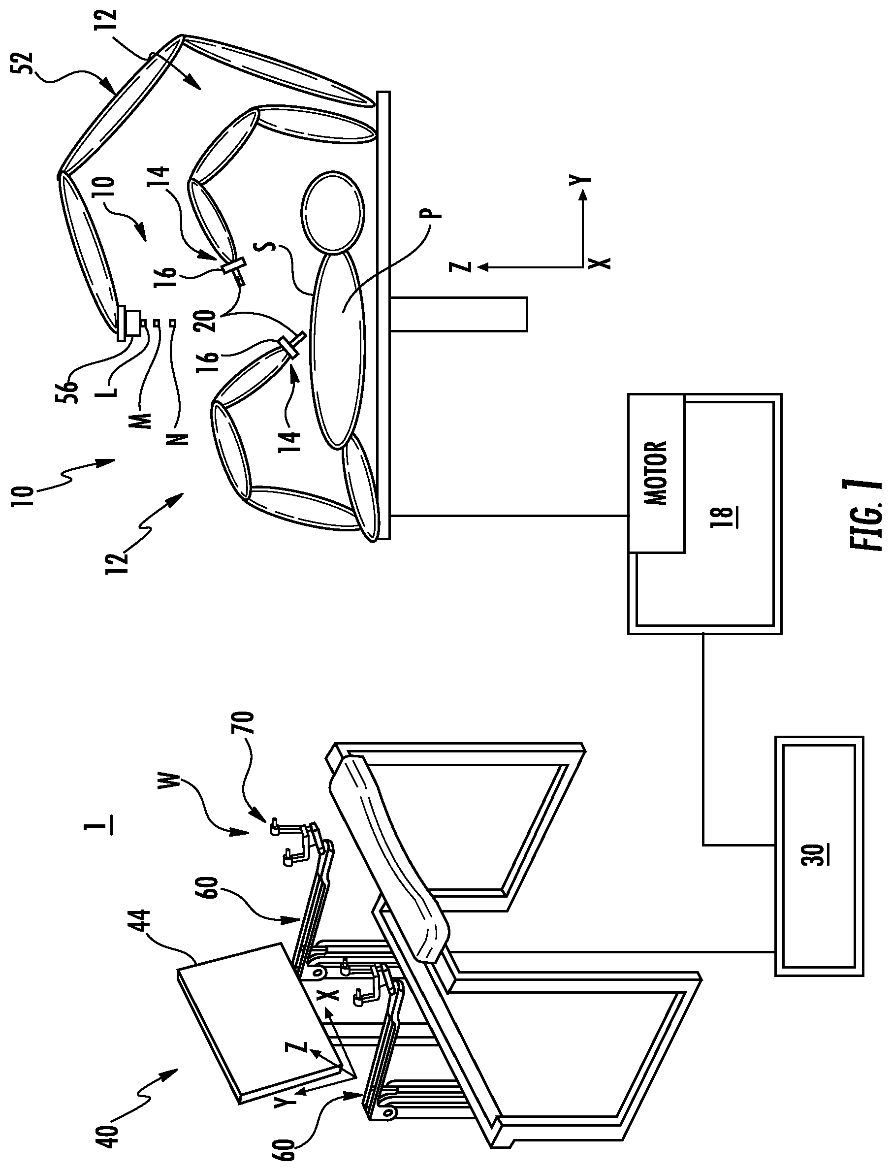 Patent US11779413 Figure 1 – Optical force sensor for robotic surgical system
