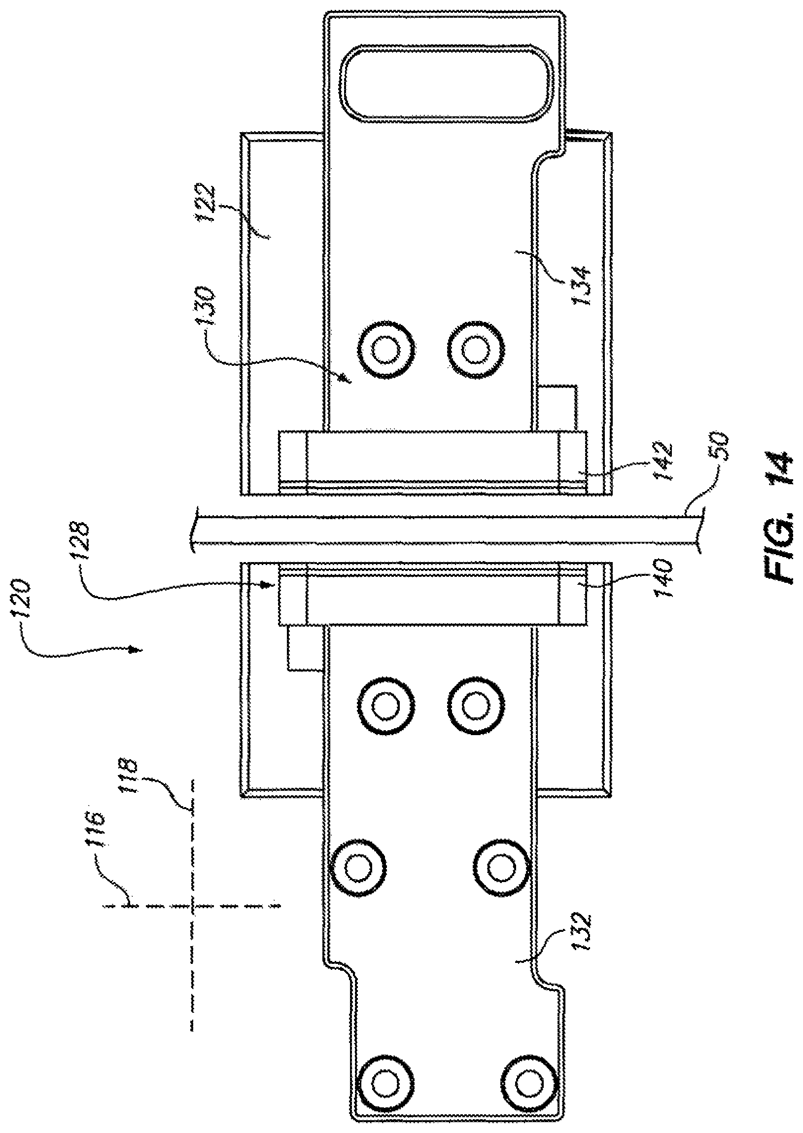 Patent US11779414 Figure 14 – Active drive for robotic catheter manipulators