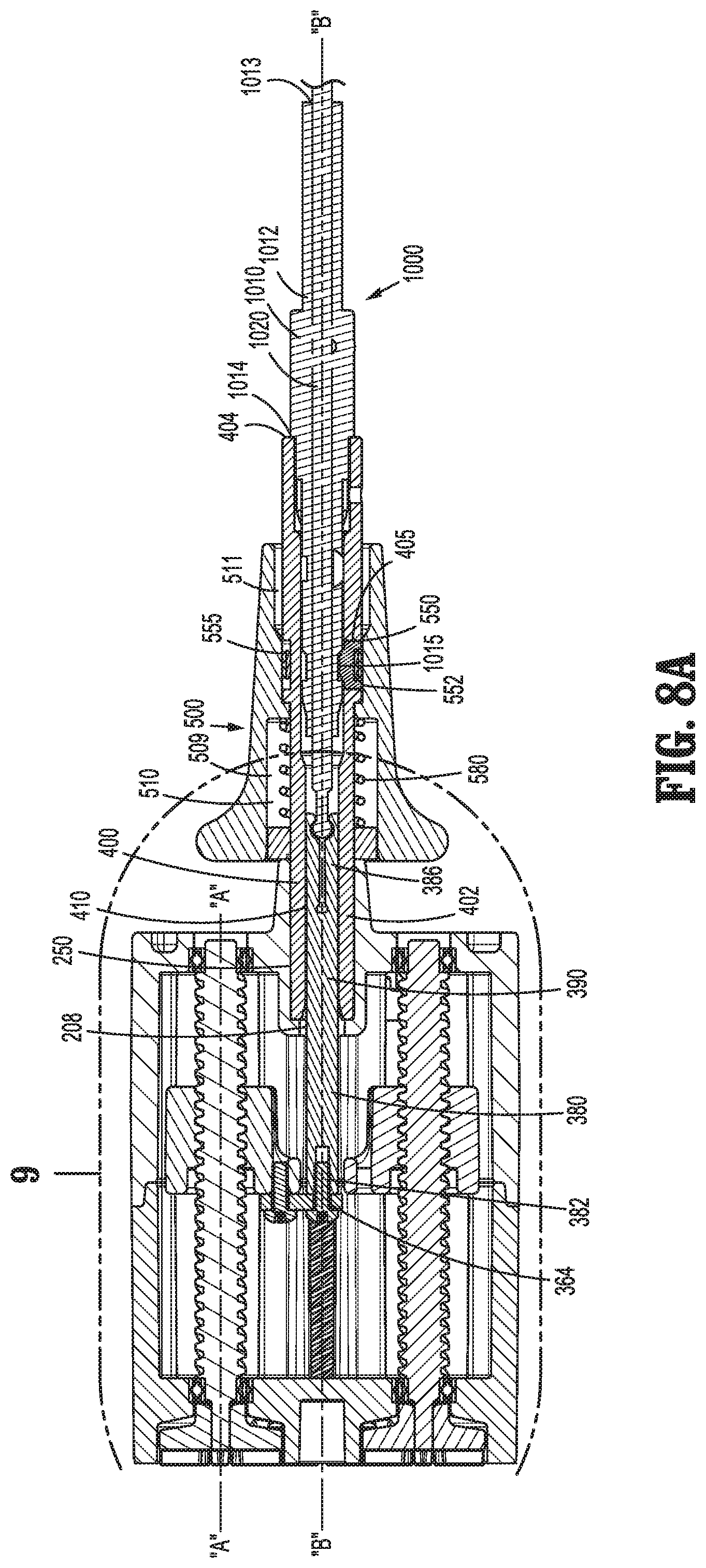 Patent US11779416 Figure 7 – Robotic surgical systems and instrument drive assemblies