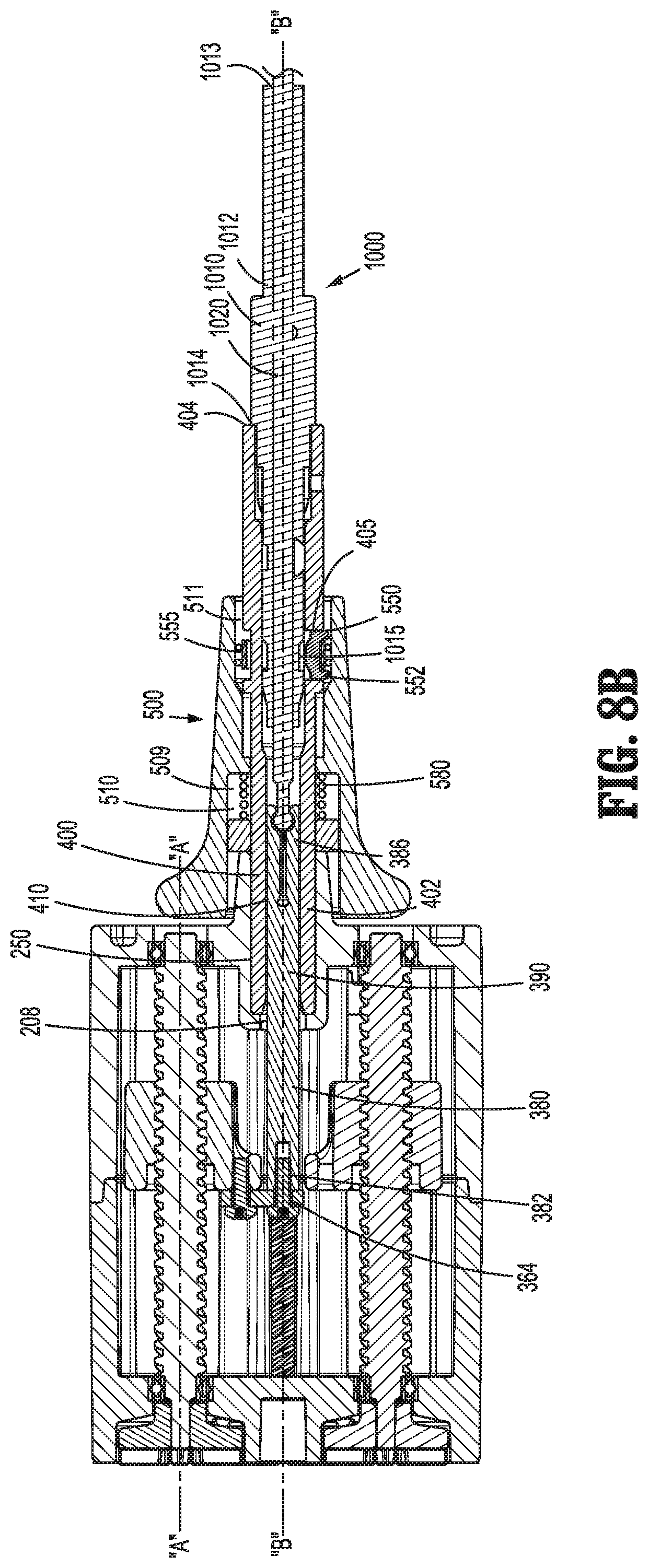 Patent US11779416 Figure 8 – Robotic surgical systems and instrument drive assemblies