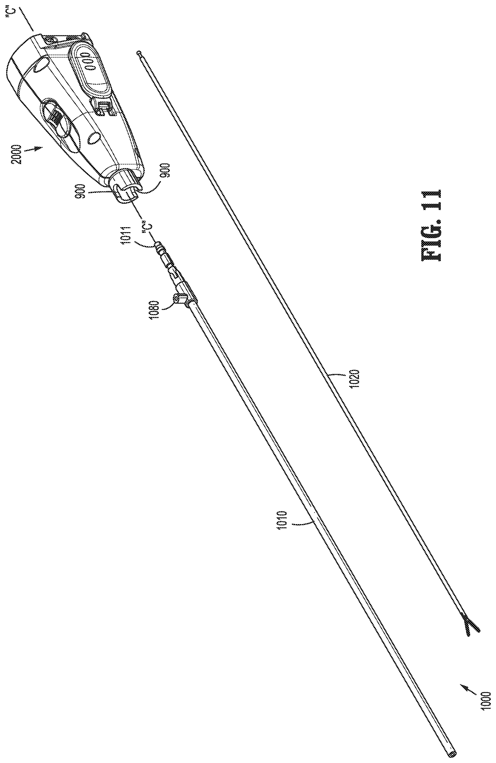 Patent US11779416 Figure 11 – Robotic surgical systems and instrument drive assemblies