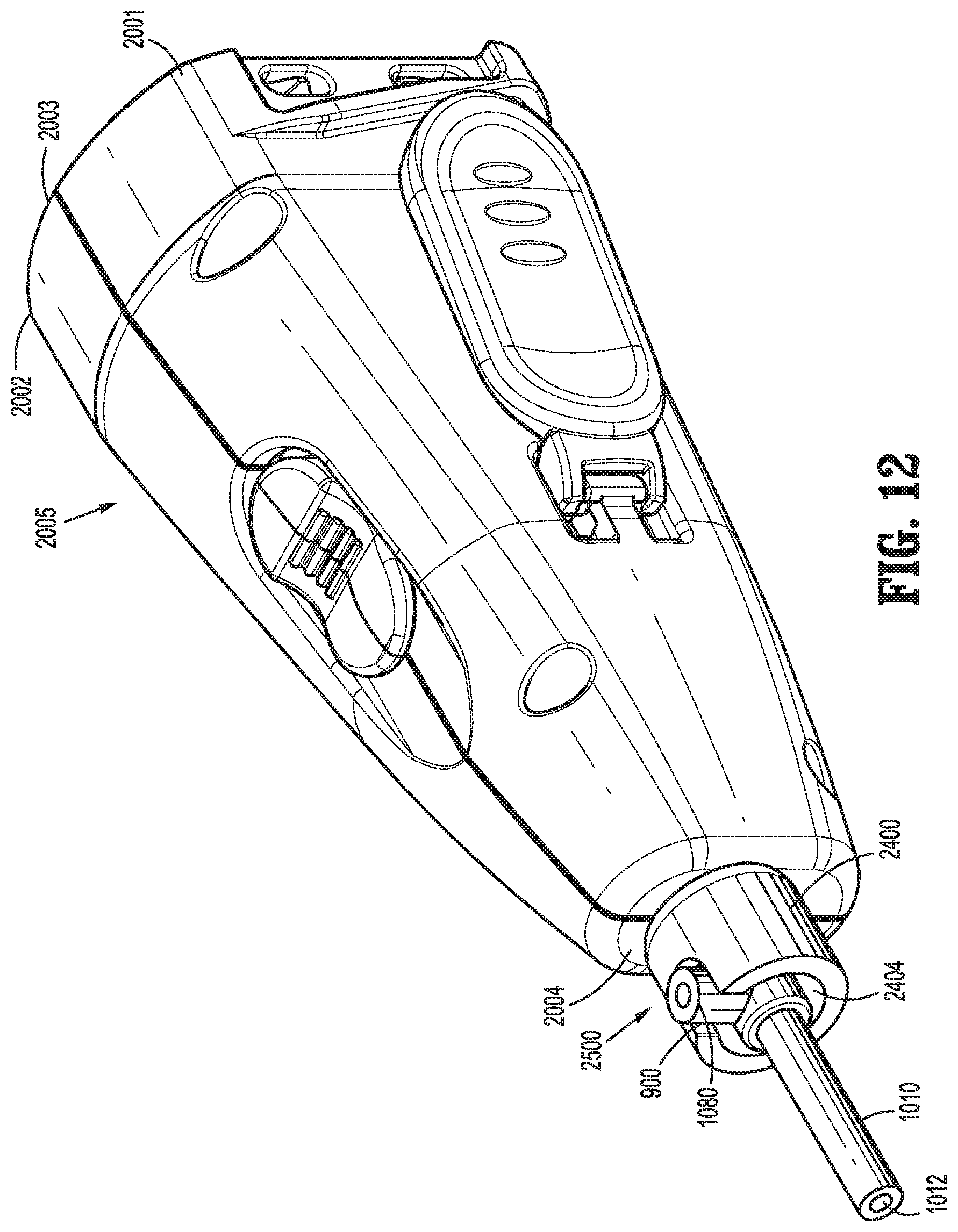 Patent US11779416 Figure 12 – Robotic surgical systems and instrument drive assemblies