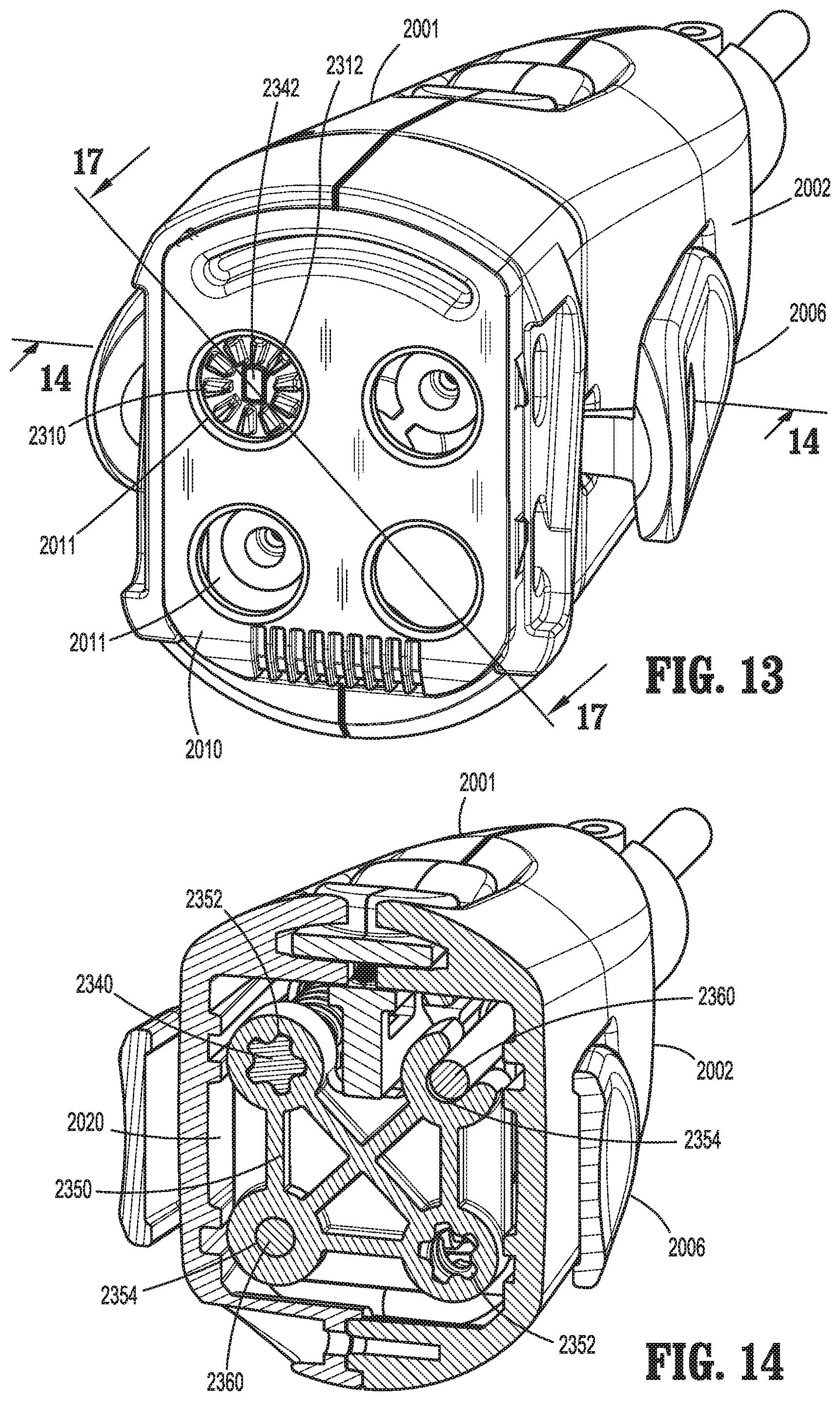 Patent US11779416 Figure 13 – Robotic surgical systems and instrument drive assemblies