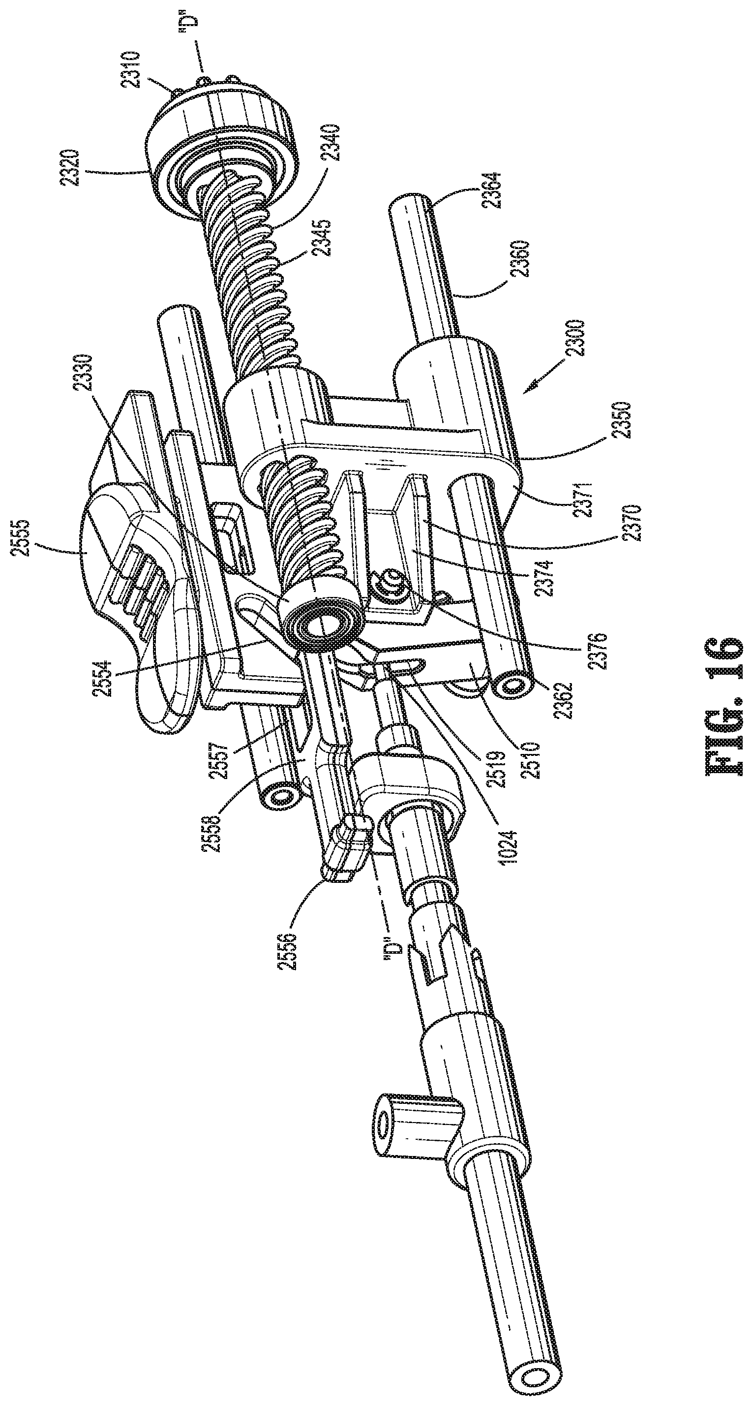 Patent US11779416 Figure 15 – Robotic surgical systems and instrument drive assemblies
