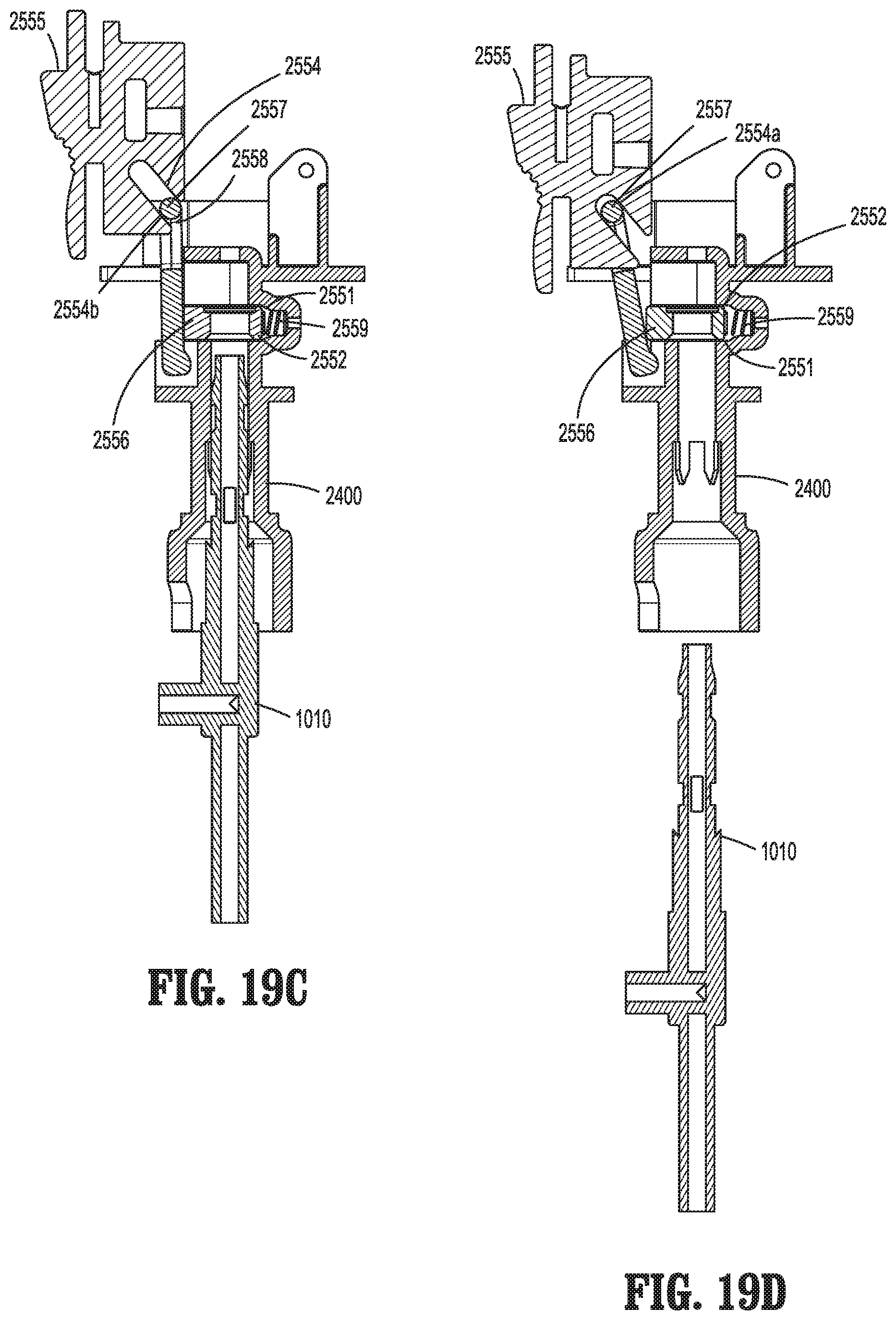 Patent US11779416 Figure 19 – Robotic surgical systems and instrument drive assemblies