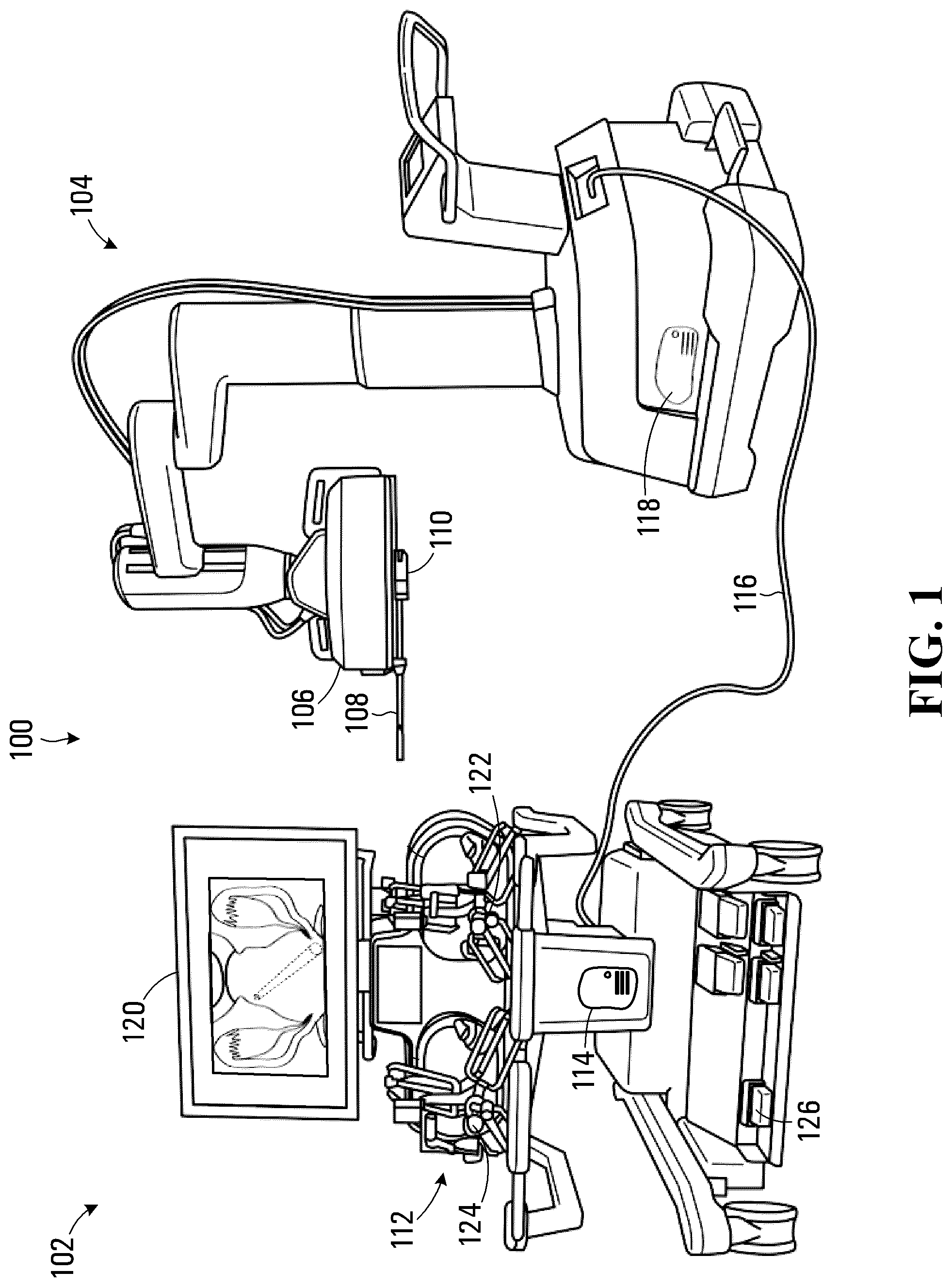 Patent US11779418 Figure 1 – System and apparatus for positioning an instrument in a body cavity for performing a surgical procedure