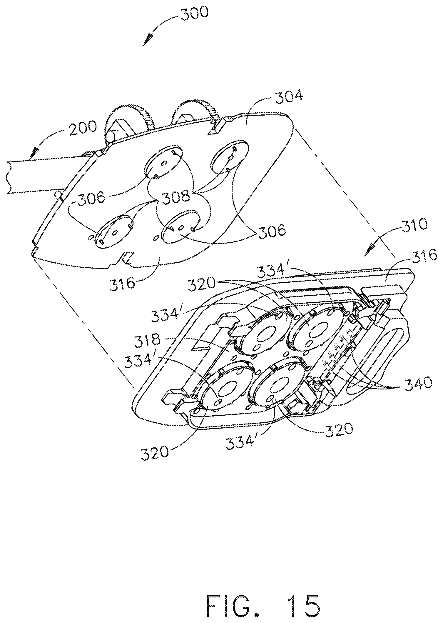 Patent US11779420 Figure 13 – Robotic surgical attachments having manually-actuated retraction assemblies