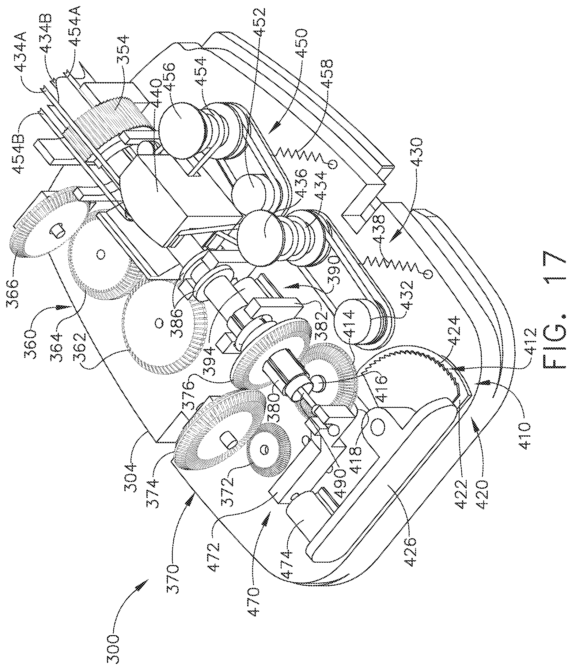 Patent US11779420 Figure 15 – Robotic surgical attachments having manually-actuated retraction assemblies