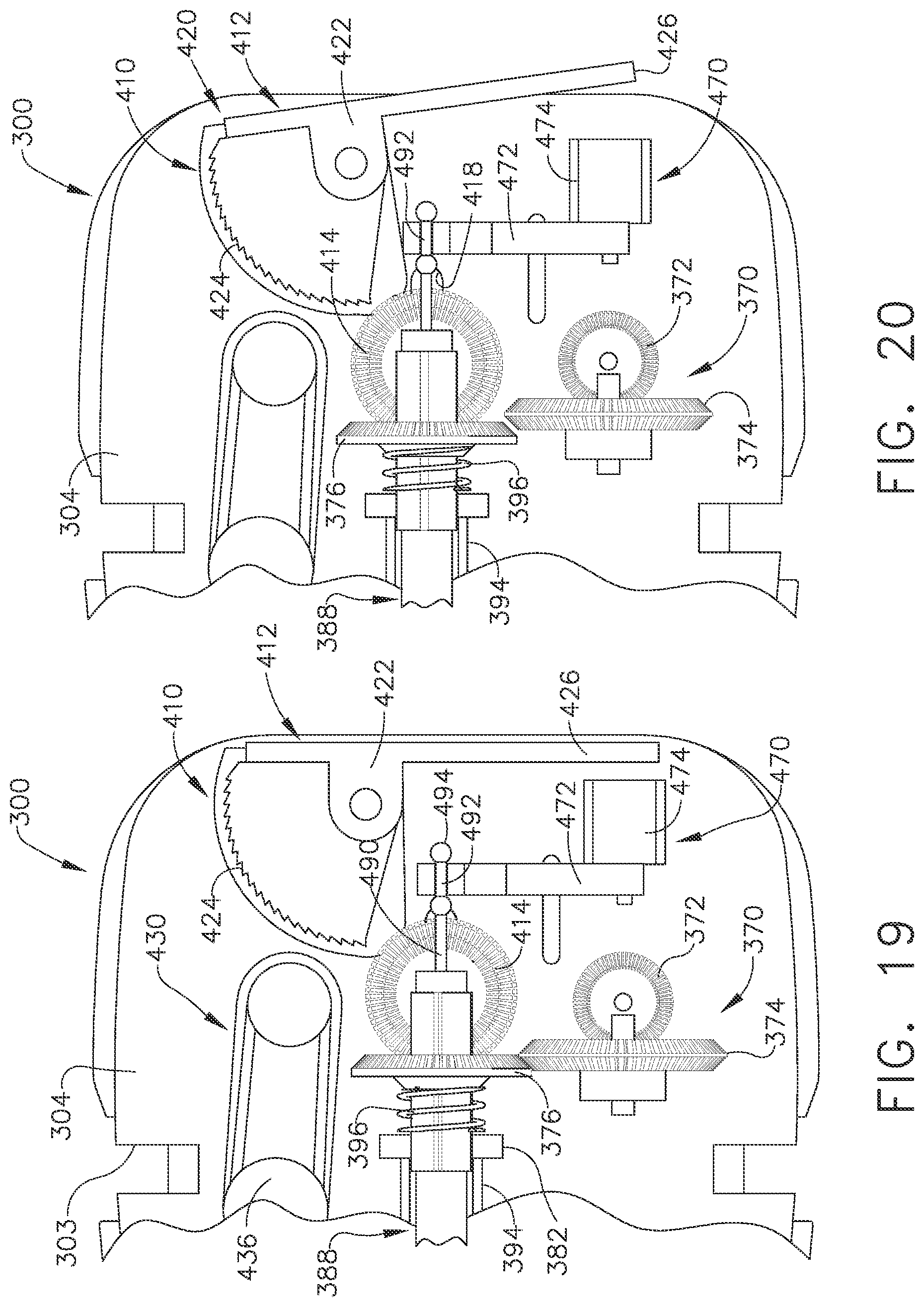 Patent US11779420 Figure 17 – Robotic surgical attachments having manually-actuated retraction assemblies
