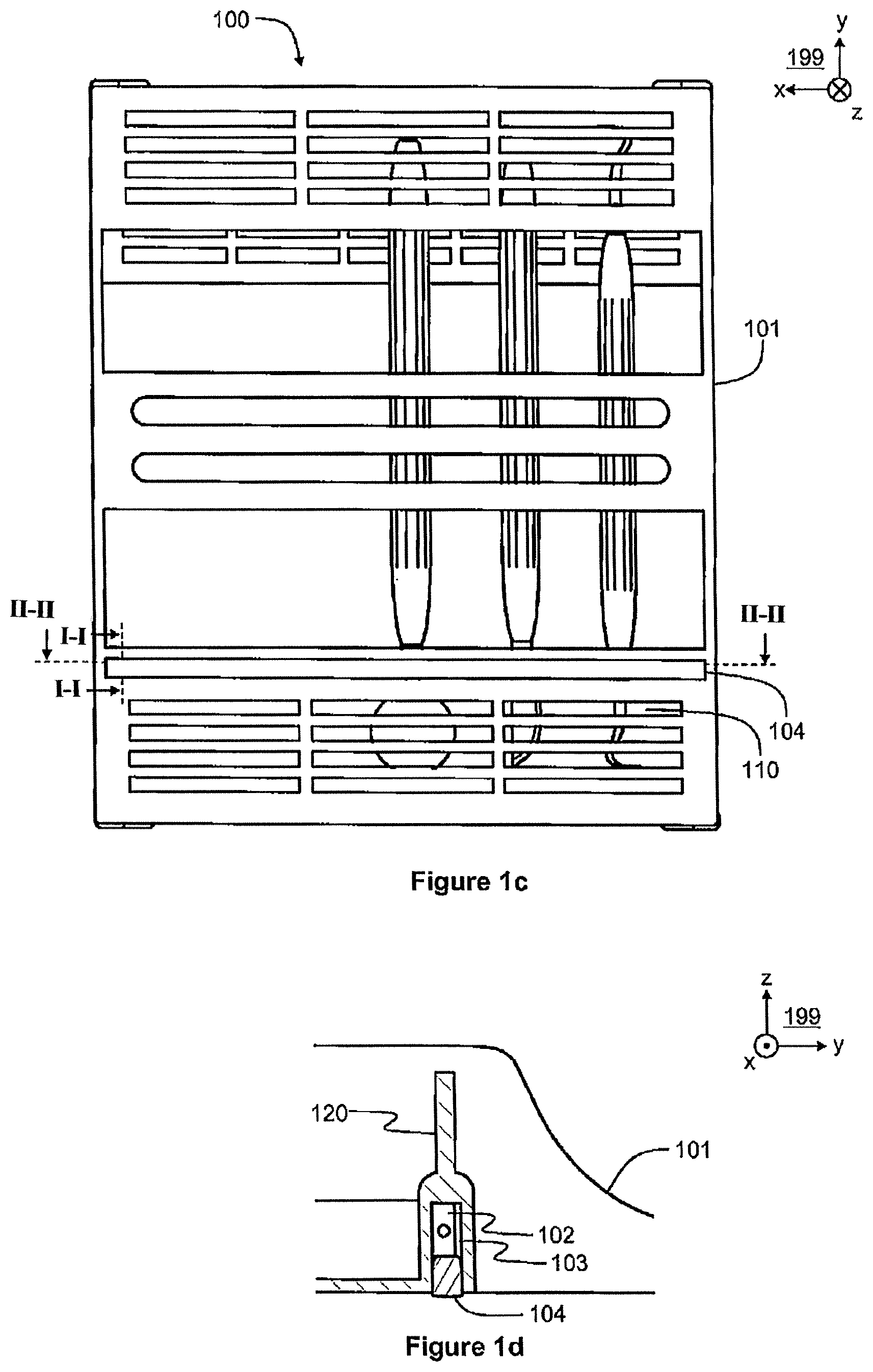 Patent US11779424 Figure 2 – Instrument cassette for handling instruments