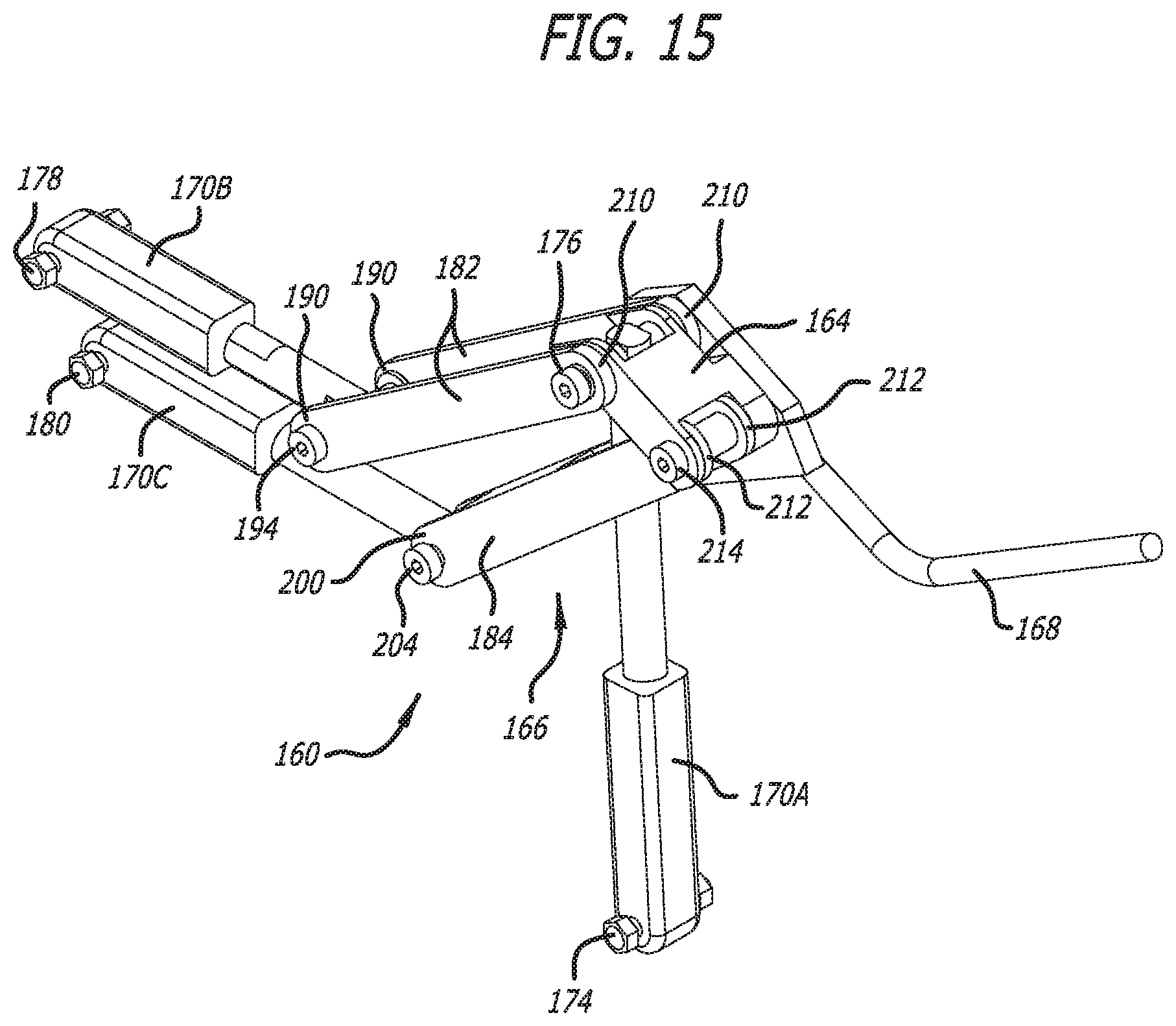 Patent US11779426 Figure 16 – Radiation mitigation system for use with a surgical frame