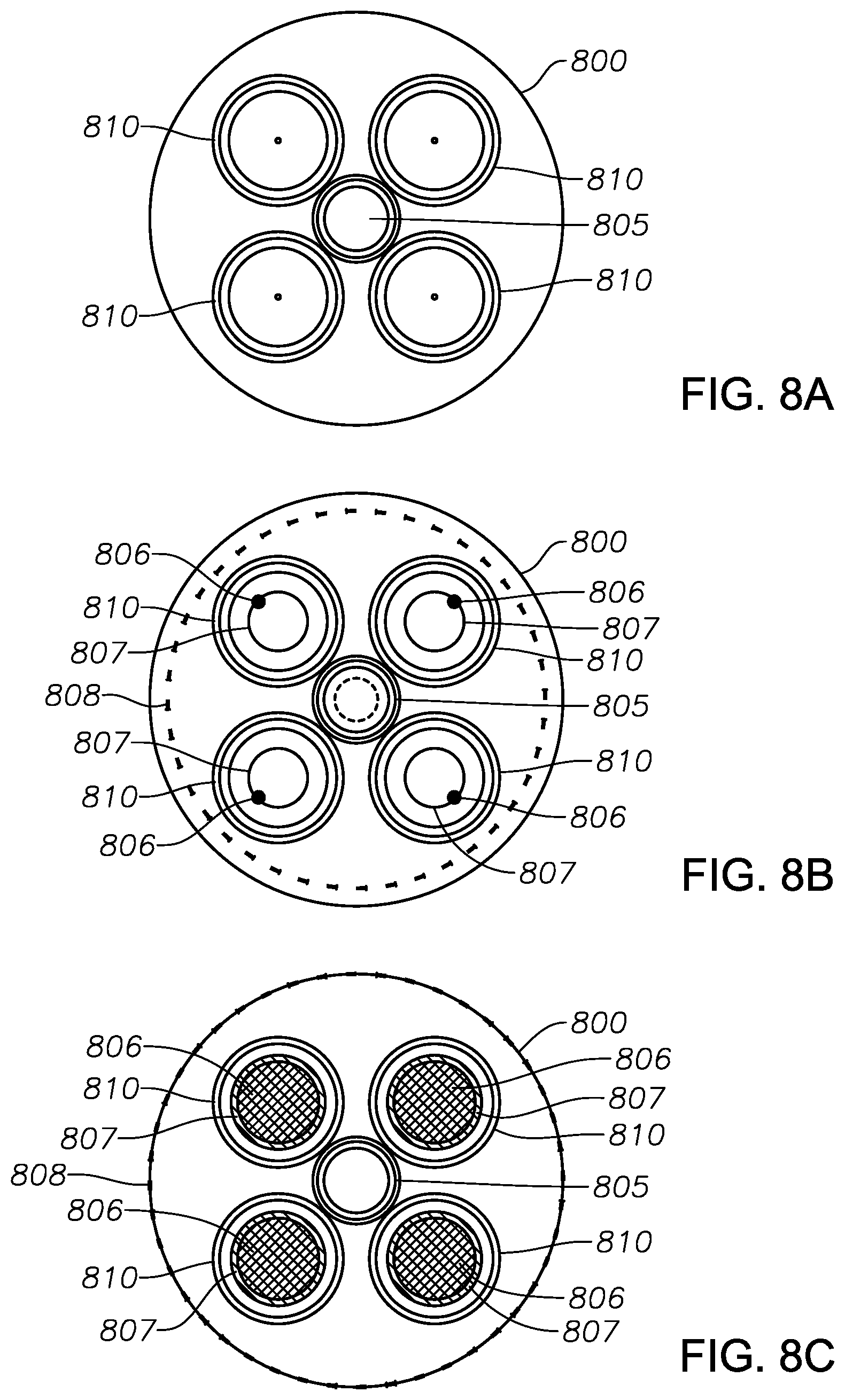 Patent US11779427 Figure 14 – Multiple-input-coupled illuminated multi-spot laser probe