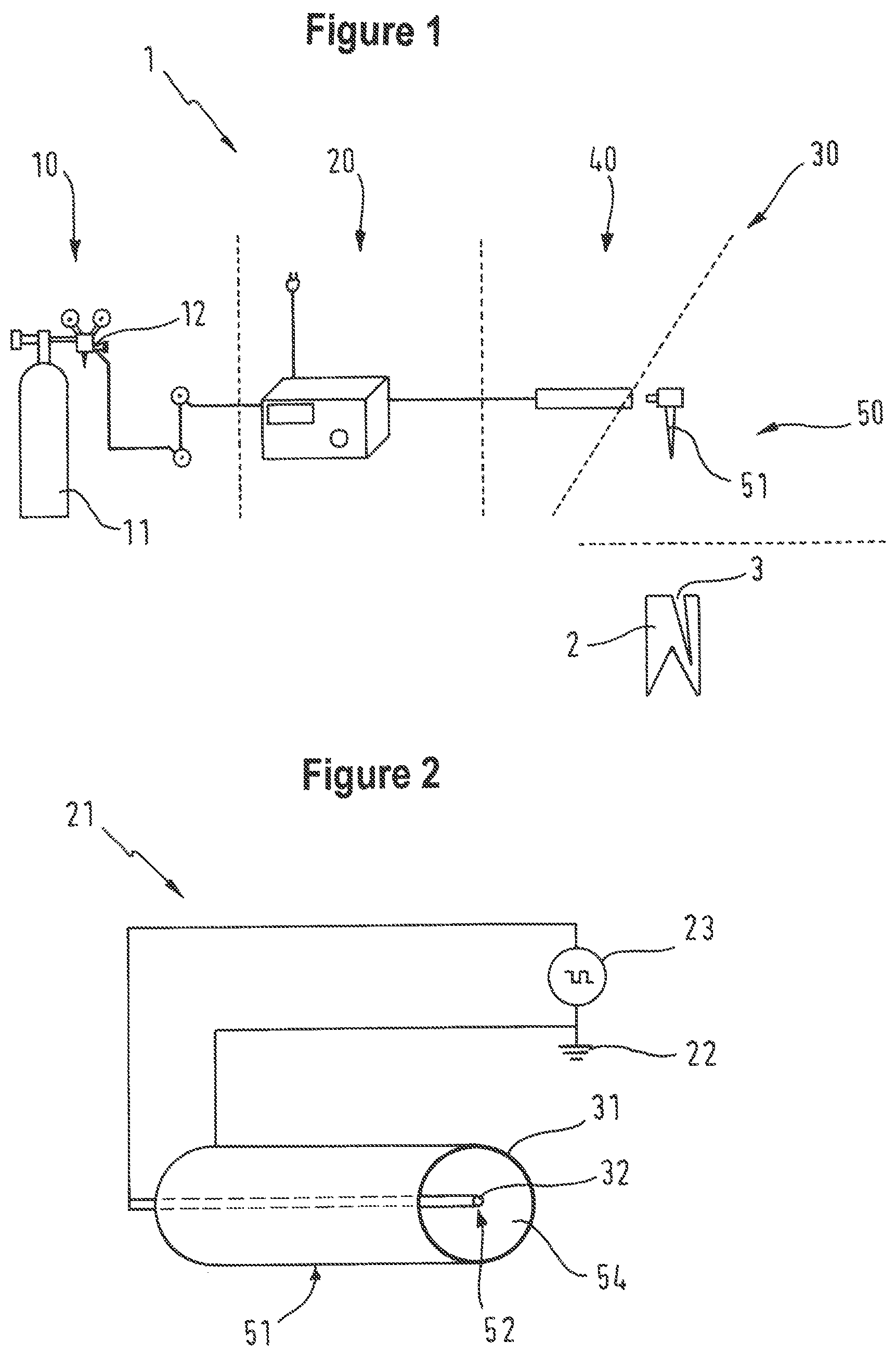 Patent US11779436 Figure 1 – Plasma jet device