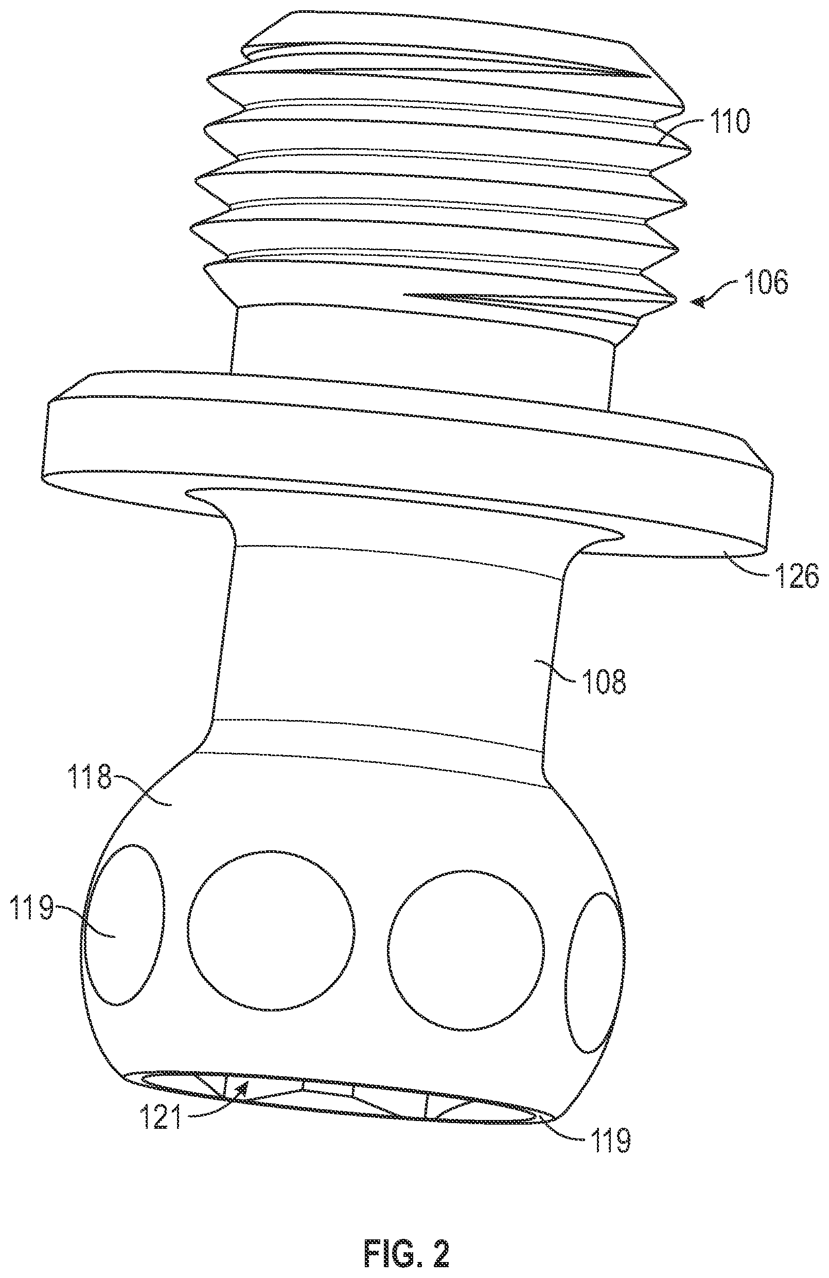 Patent US11779438 Figure 2 – Fixed hybrid dental attachment assembly and methods of use