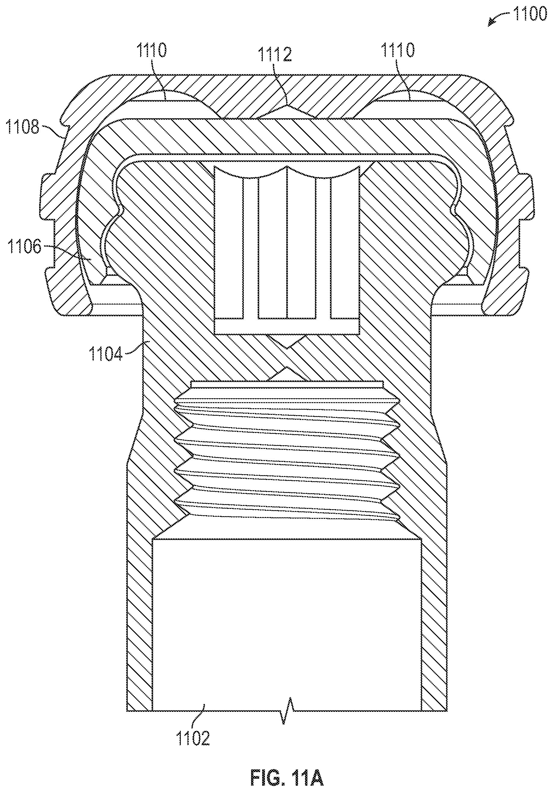 Patent US11779438 Figure 7 – Fixed hybrid dental attachment assembly and methods of use