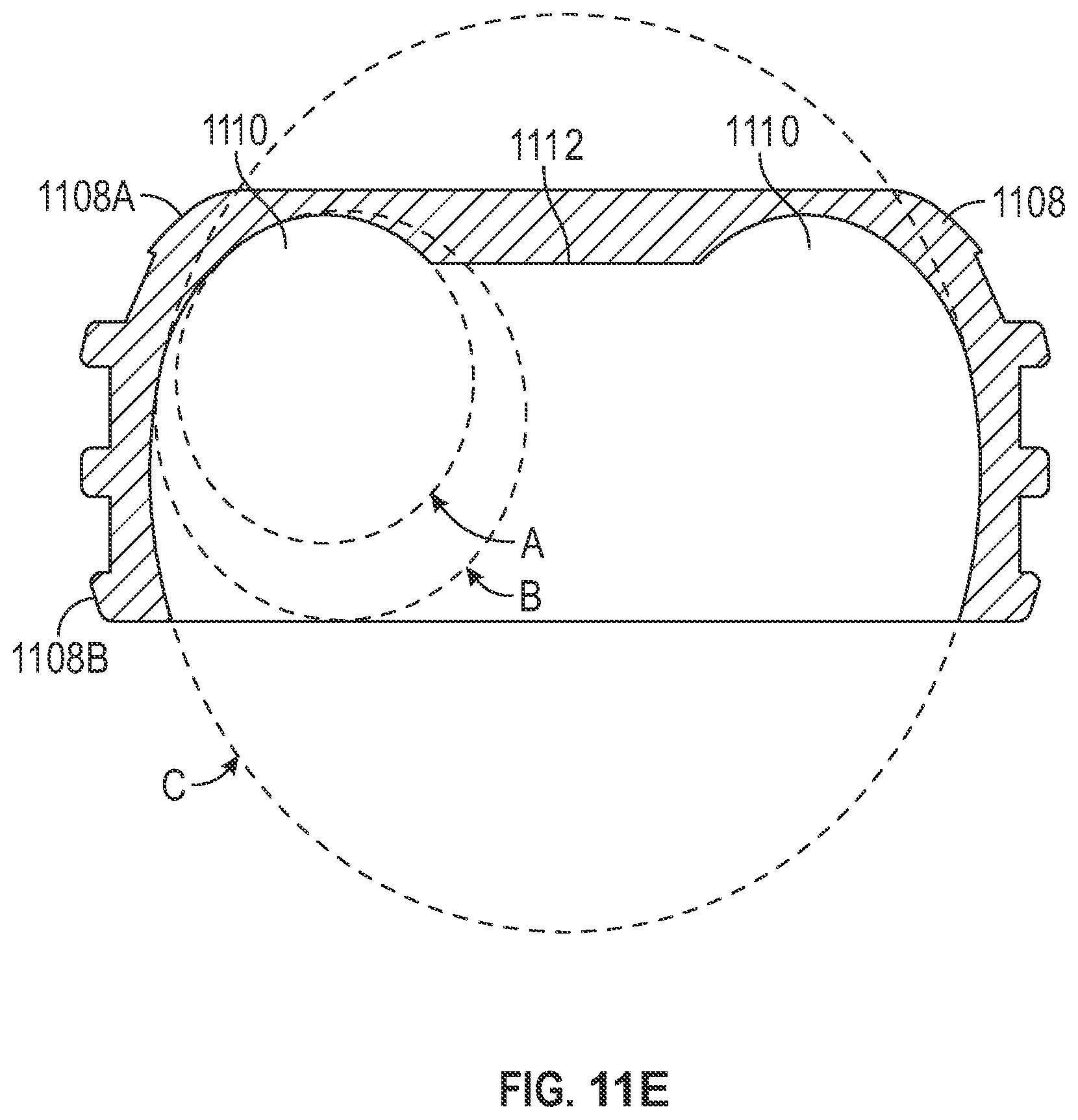 Patent US11779438 Figure 10 – Fixed hybrid dental attachment assembly and methods of use