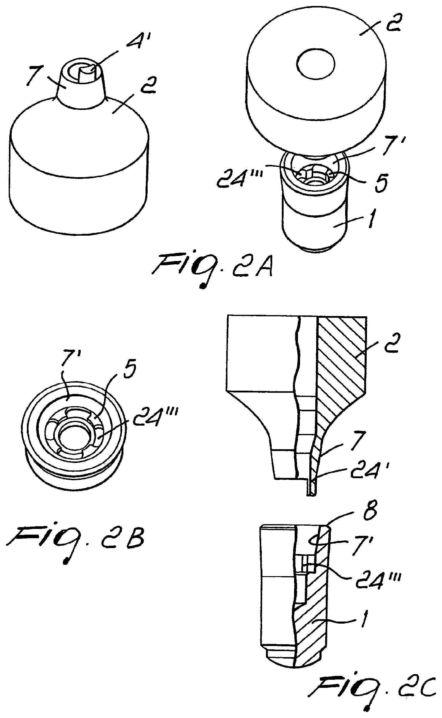 Patent US11779439 Figure 3 – Coupling for a multi-part dental implant system