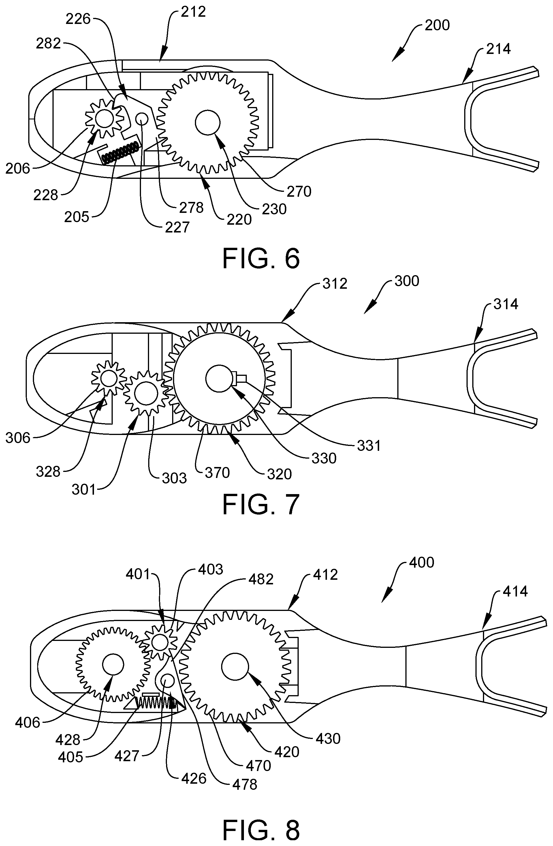 Patent US11779441 Figure 5 – Dental flosser with floss tensioner