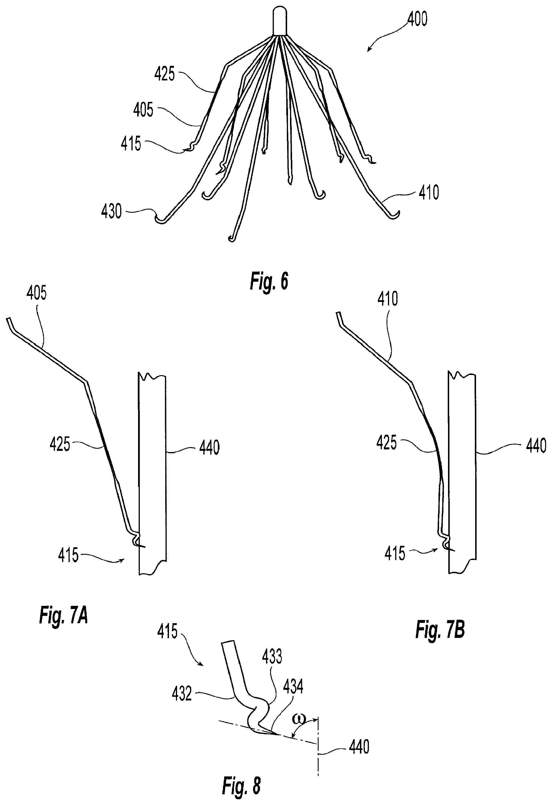 Patent US11779449 Figure 4 – Inferior vena cava filter with stability features