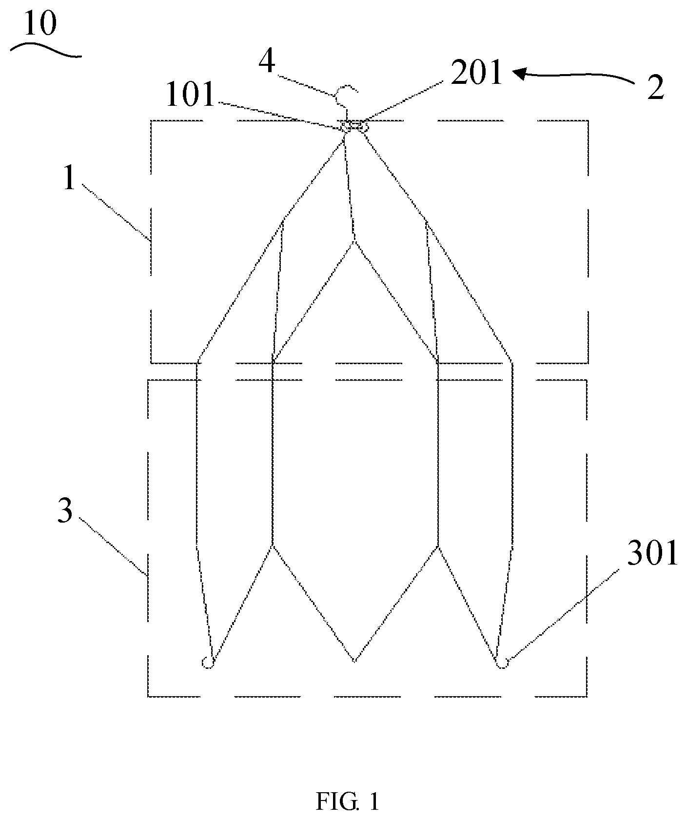 Patent US11779450 Figure 1 – Filter device