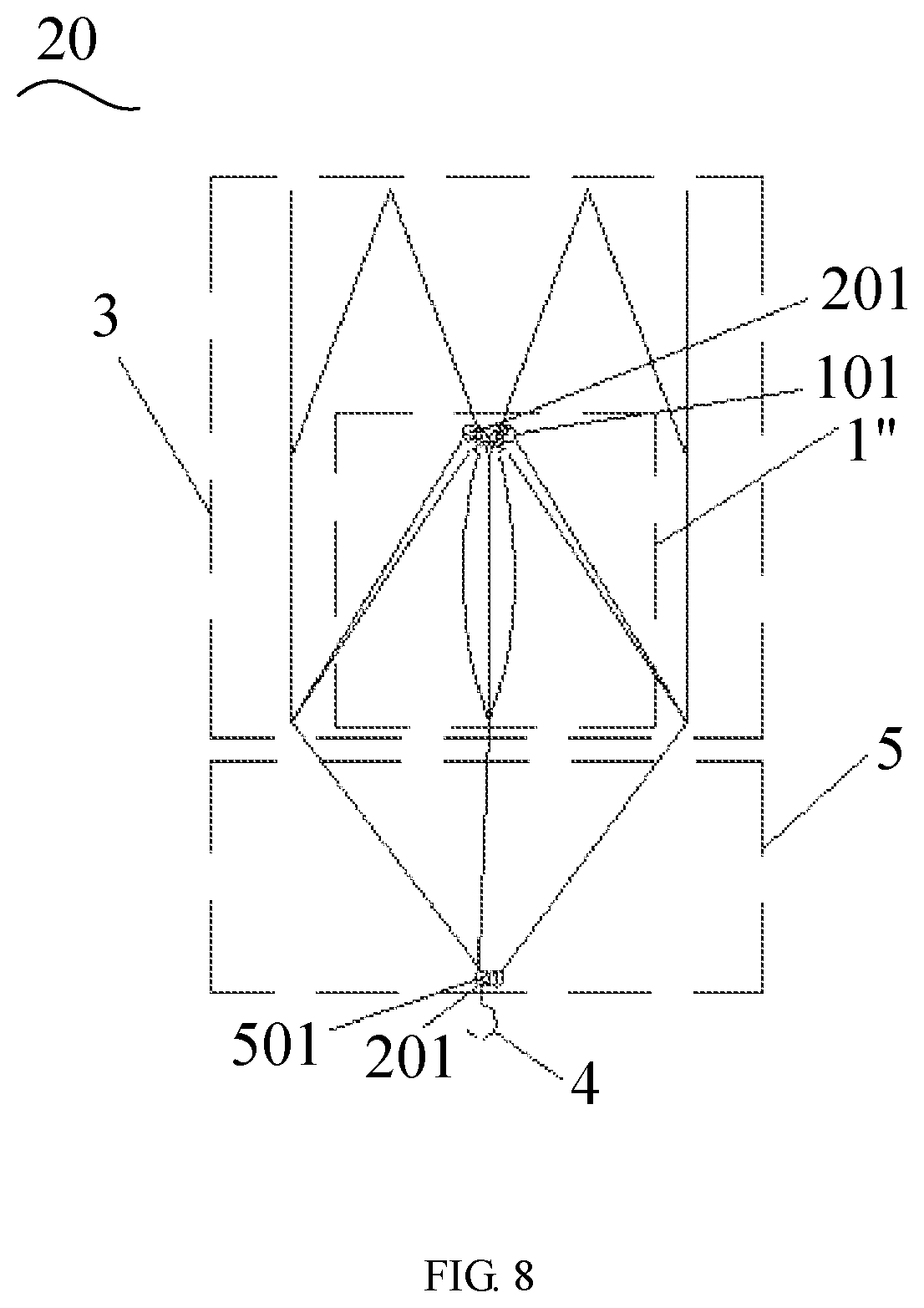 Patent US11779450 Figure 8 – Filter device