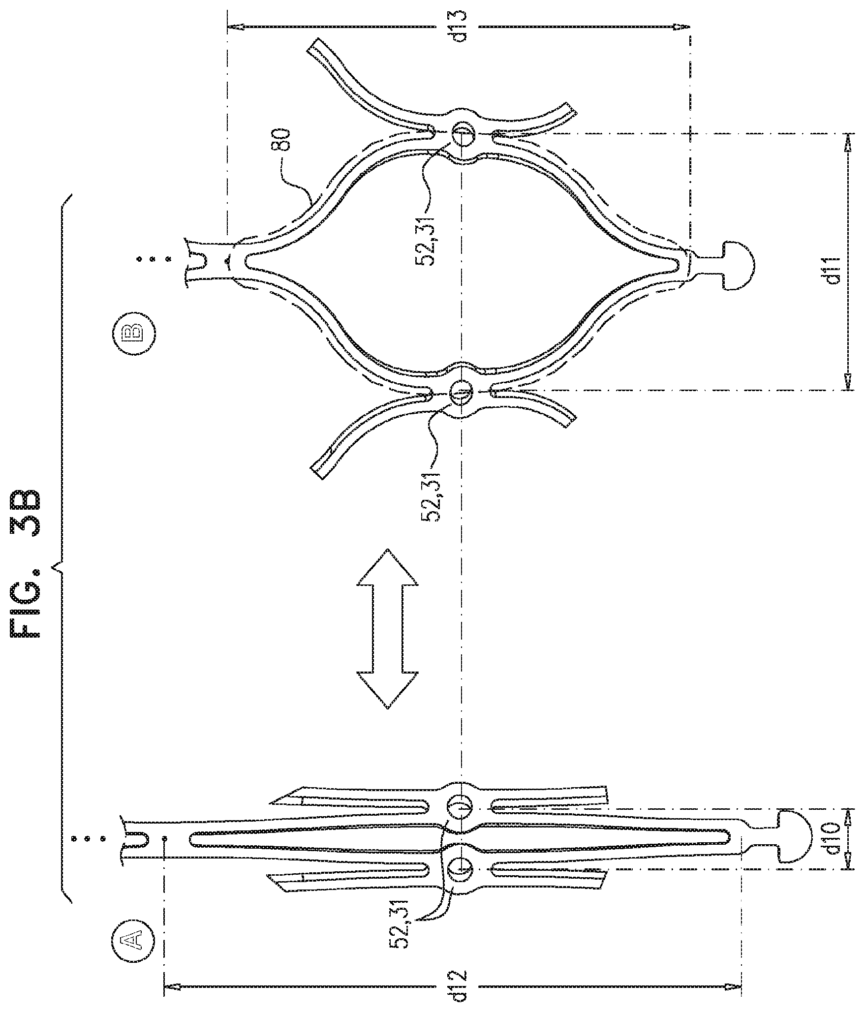 Patent US11779458 Figure 5 – Prosthetic valve with leaflet connectors