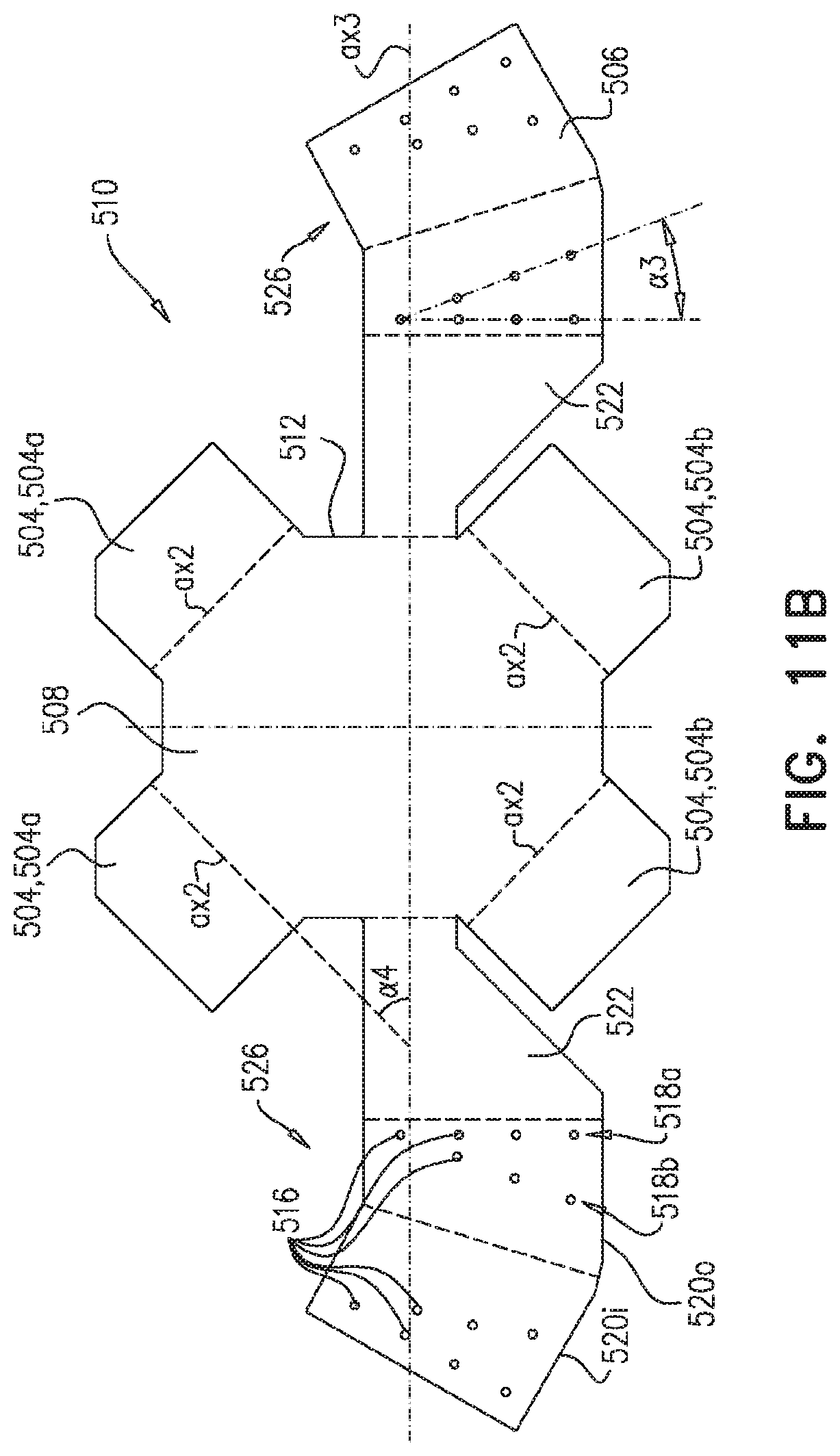 Patent US11779458 Figure 18 – Prosthetic valve with leaflet connectors
