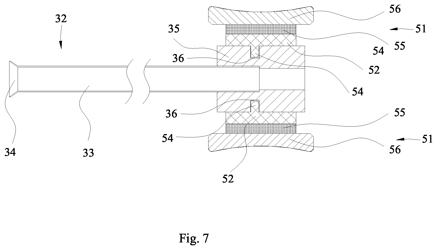 Patent US11779462 Figure 7 – Conveyor and conveyor system
