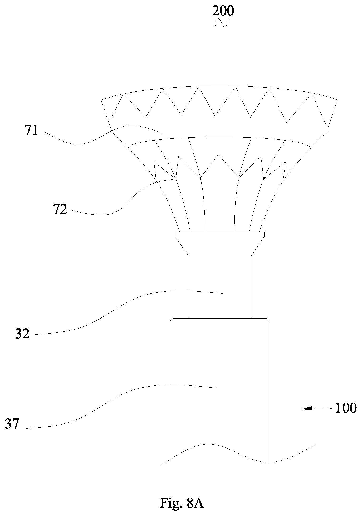 Patent US11779462 Figure 8 – Conveyor and conveyor system