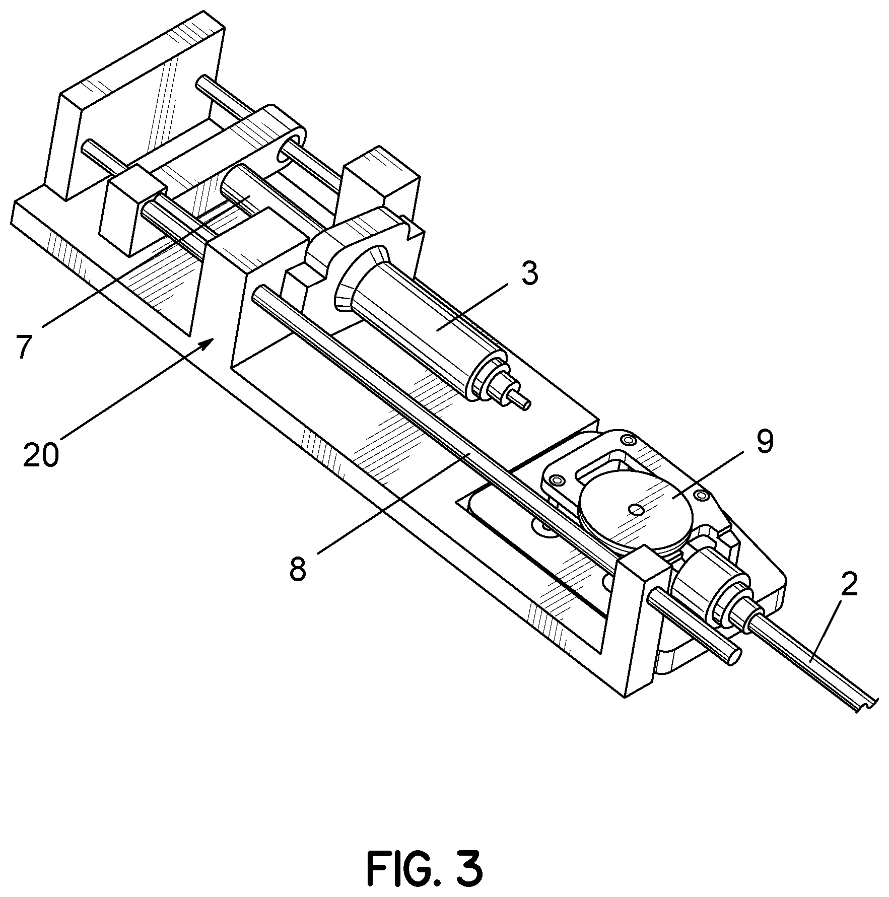 Patent US11779466 Figure 3 – Additive manufacturing device for biomaterials