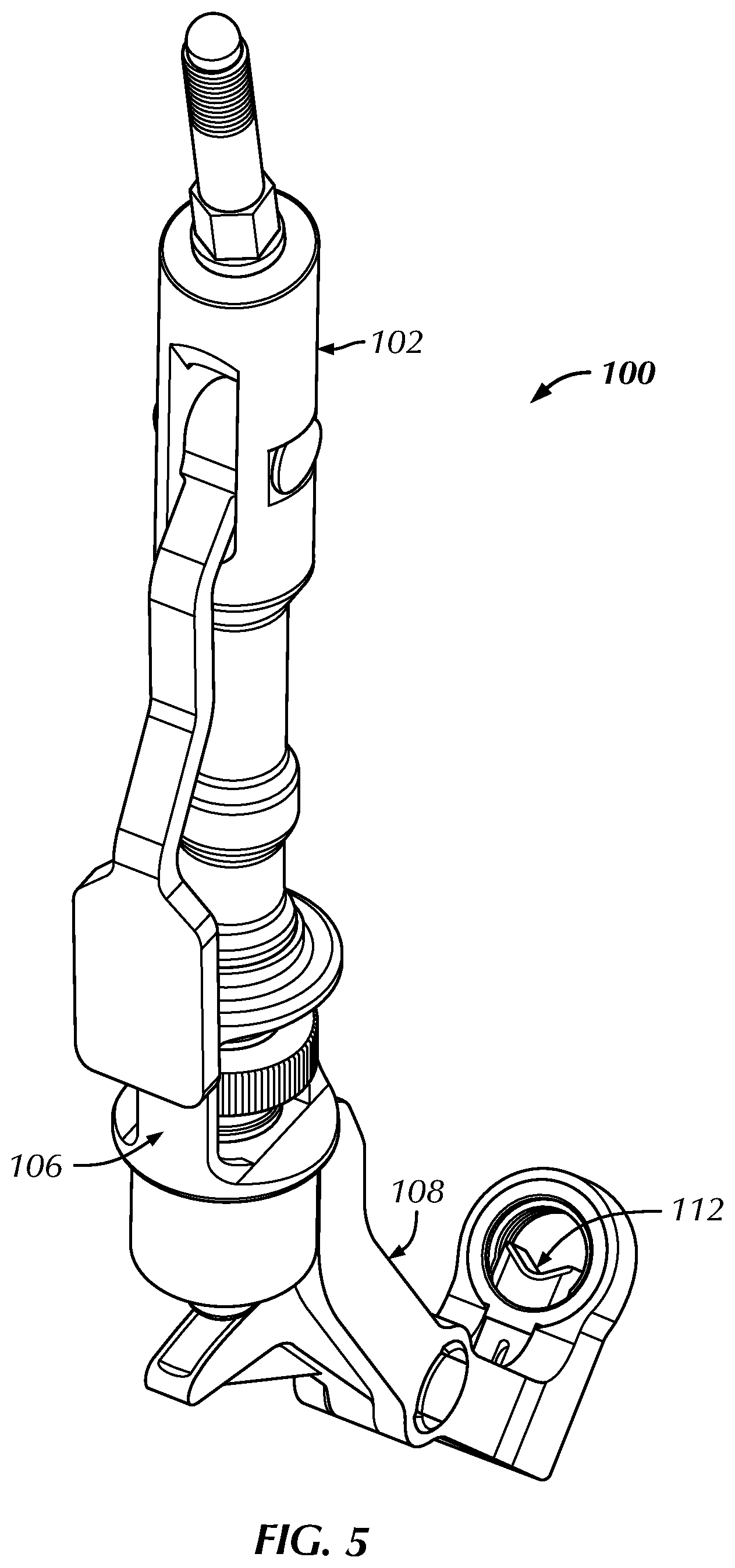 Patent US11779468 Figure 5 – Implant extractor