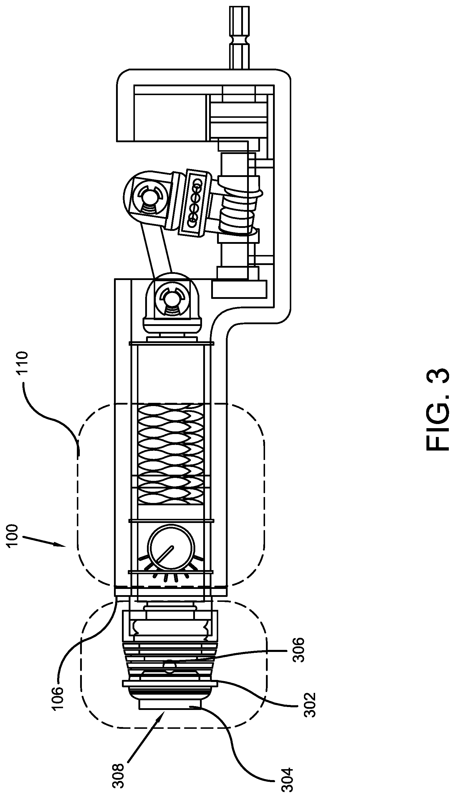 Patent US11779469 Figure 3 – Orthopedic impactor attachment