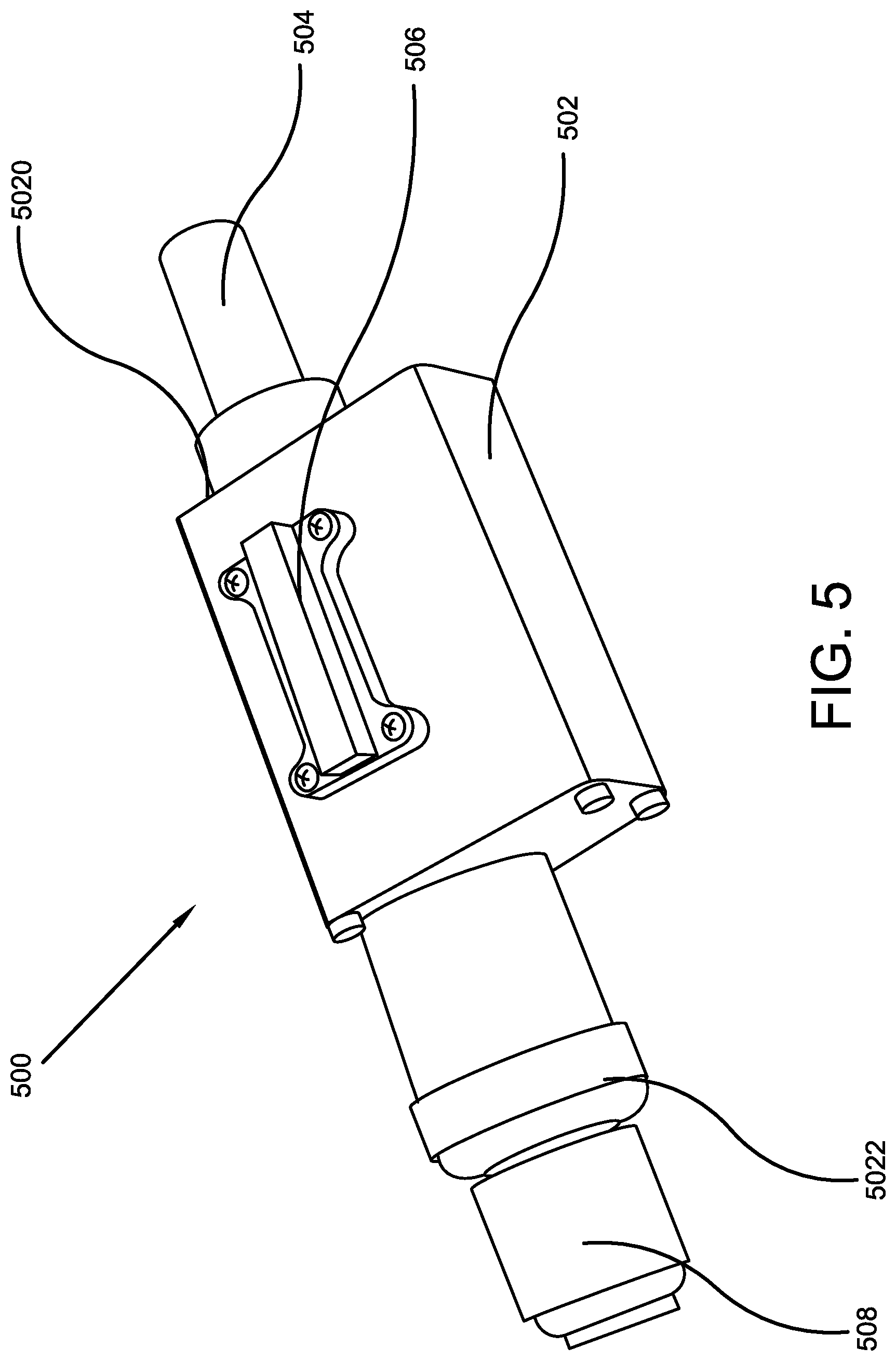 Patent US11779469 Figure 5 – Orthopedic impactor attachment