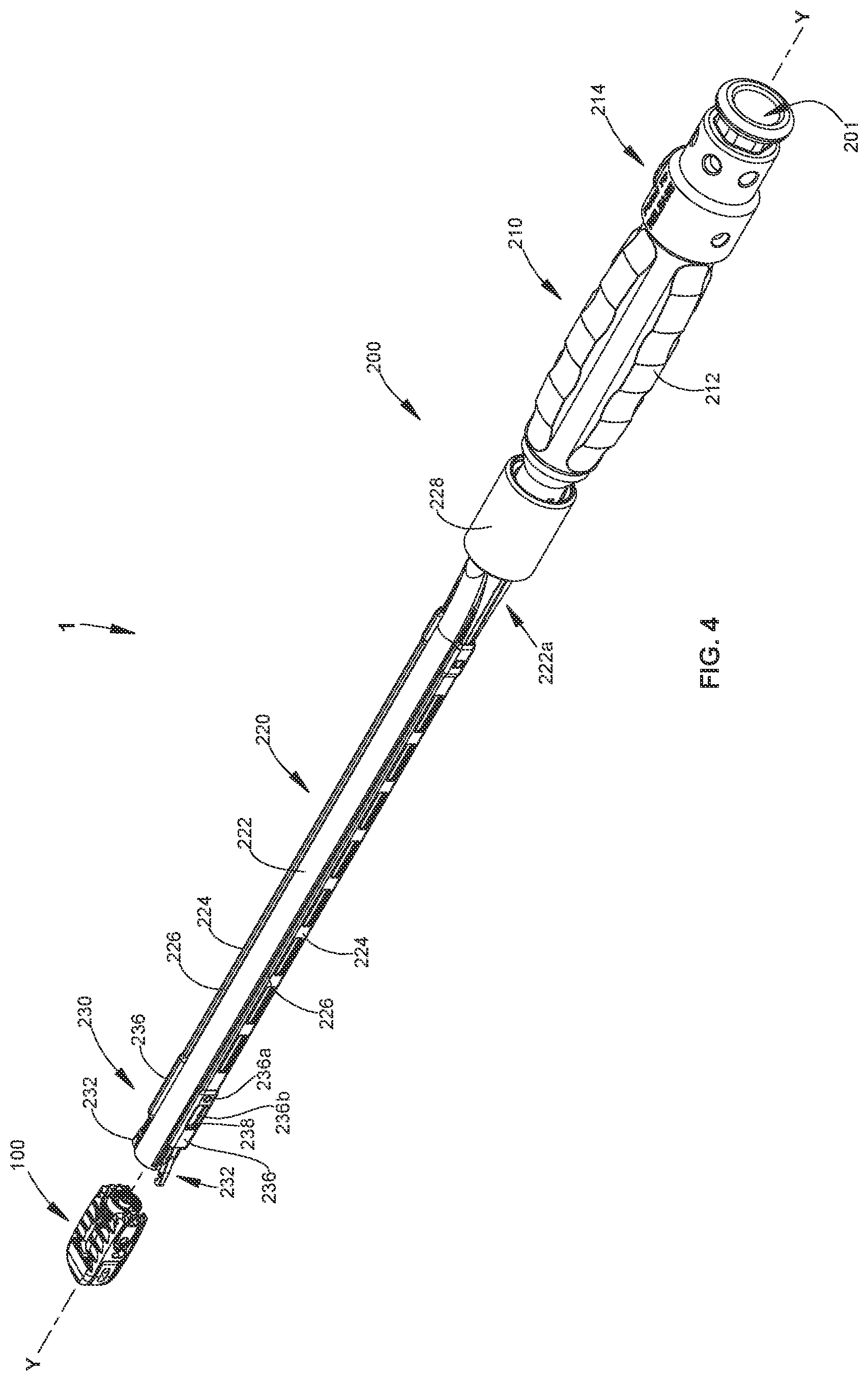 Patent US11779470 Figure 2 – Devices for inserting and expanding spinal implants