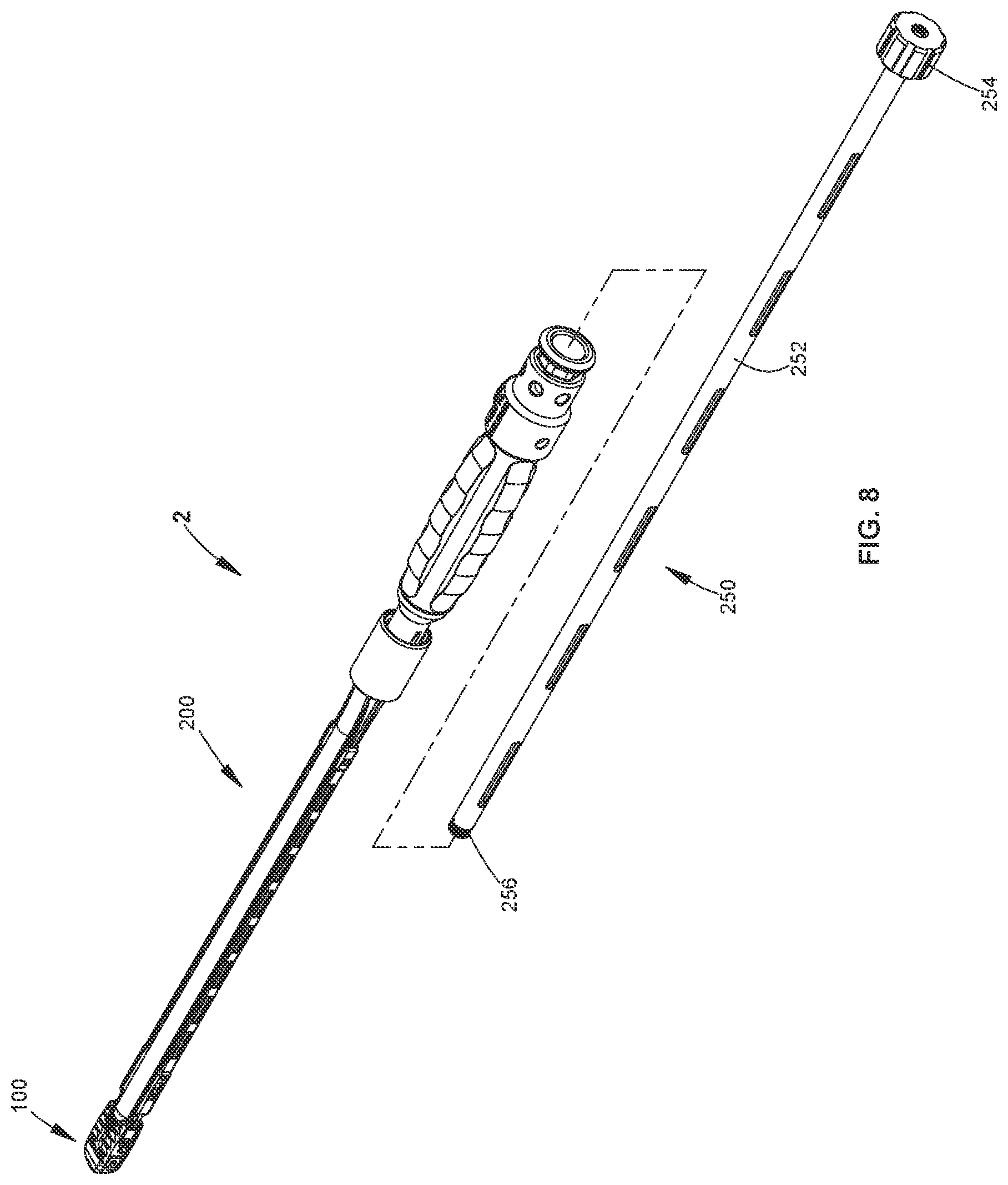 Patent US11779470 Figure 6 – Devices for inserting and expanding spinal implants