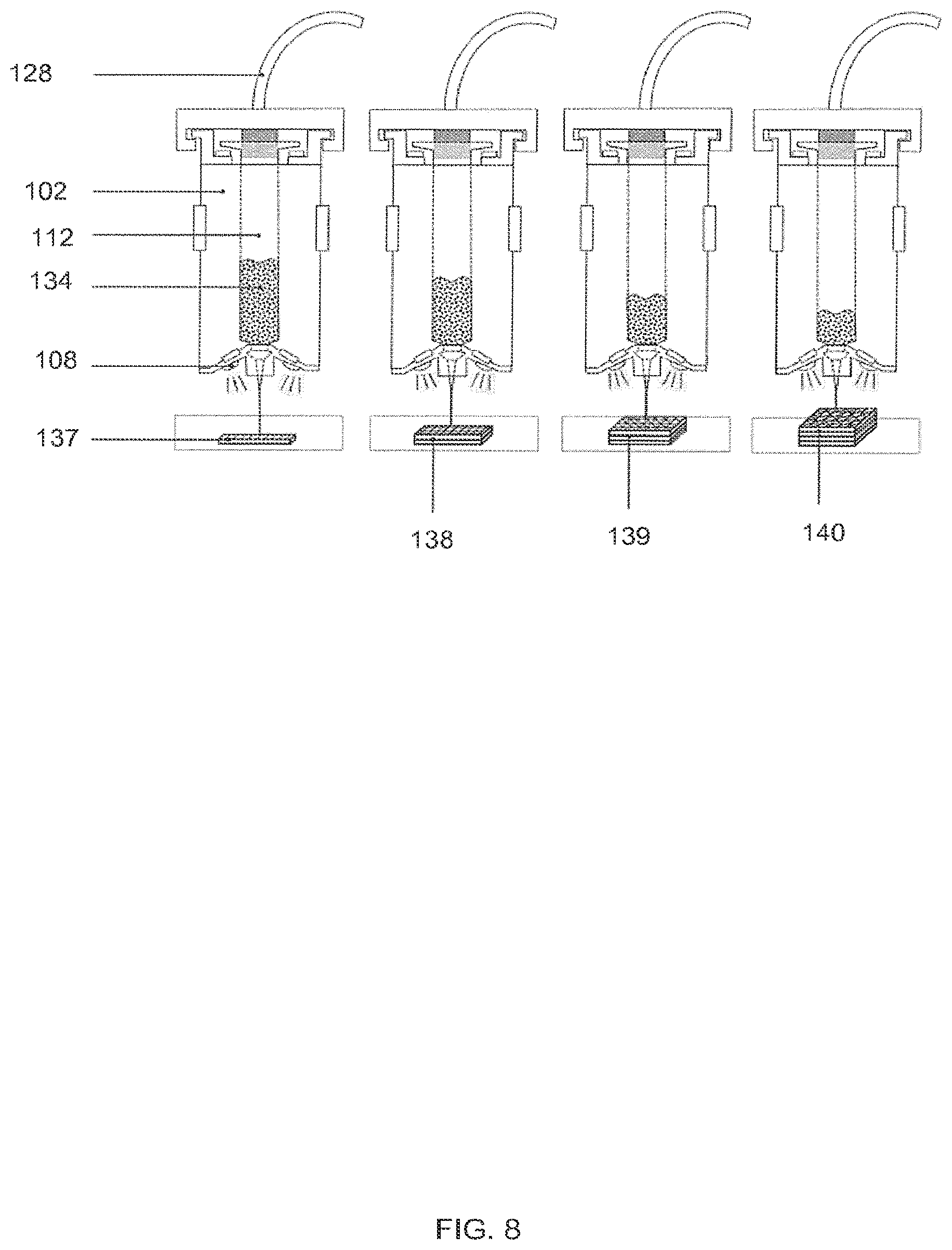 Patent US11779472 Figure 10 – Methods, devices, and systems for the fabrication of materials and tissues utilizing electromagnetic radiation