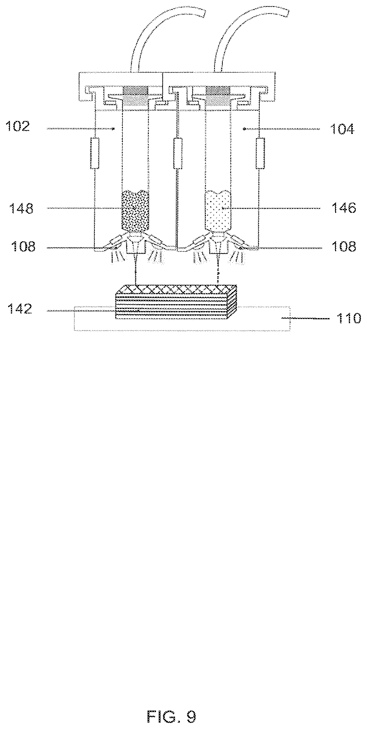 Patent US11779472 Figure 11 – Methods, devices, and systems for the fabrication of materials and tissues utilizing electromagnetic radiation