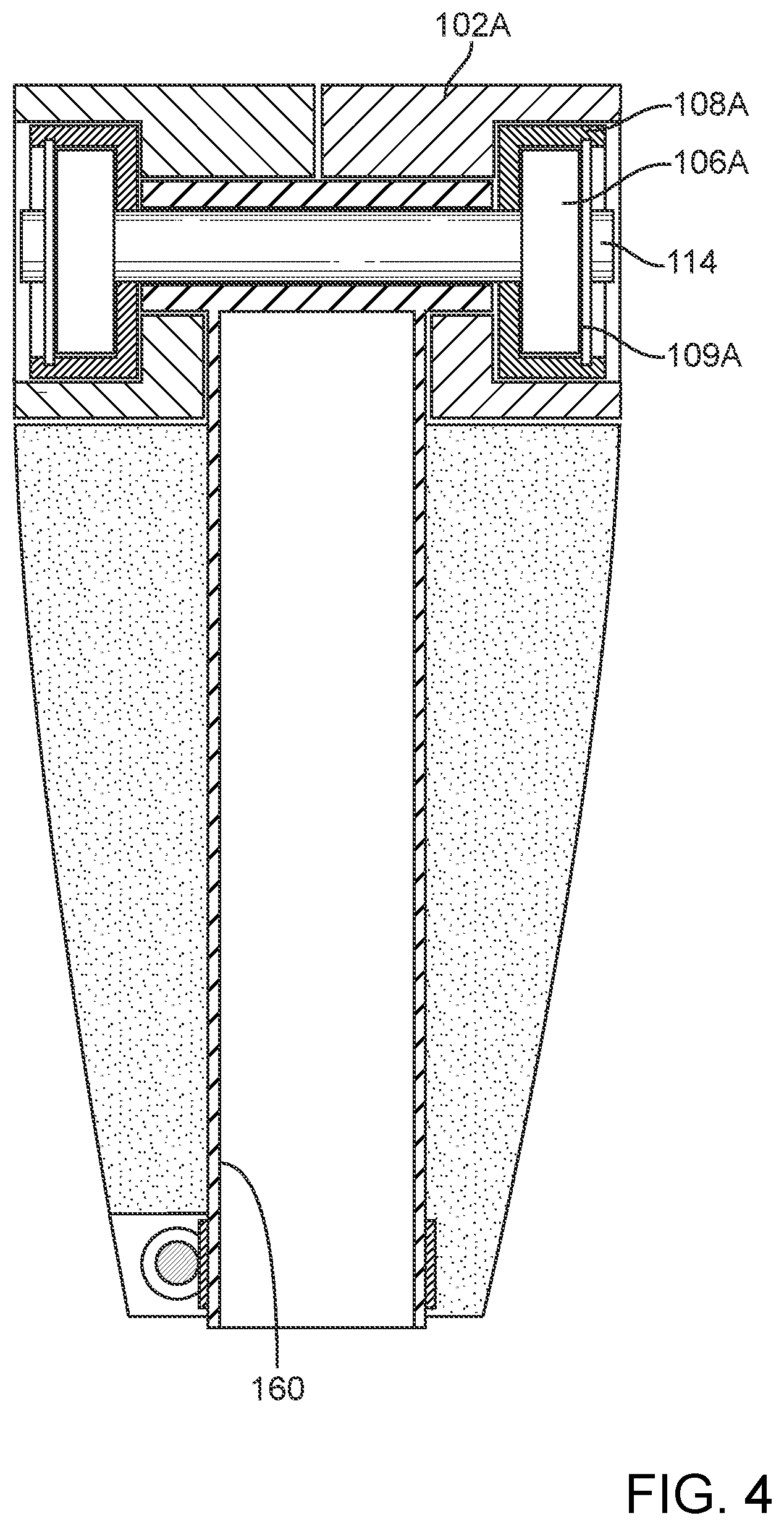 Patent US11779474 Figure 4 – Para-cycling knee joint