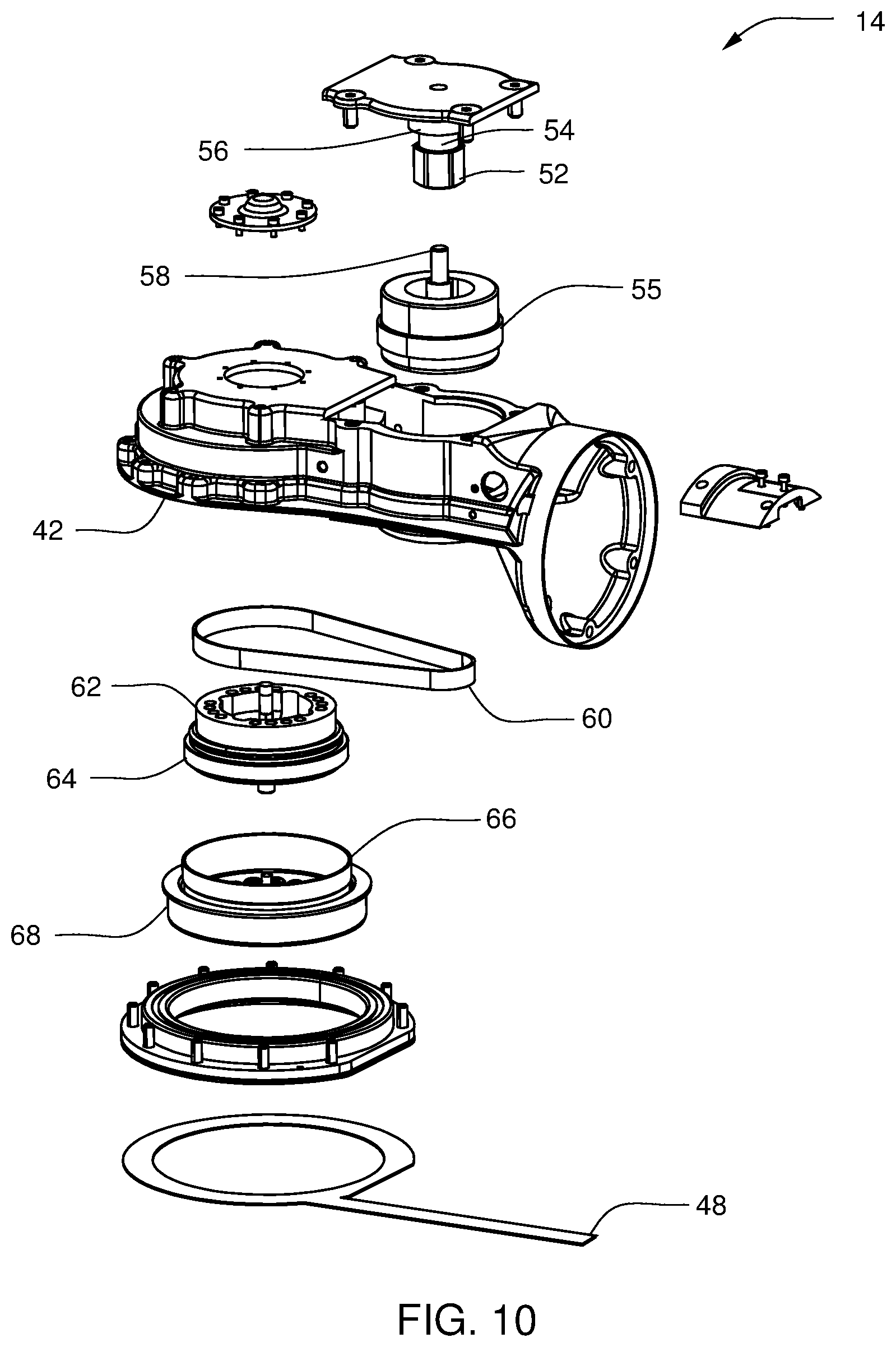 Patent US11779476 Figure 10 – Arm prosthetic device