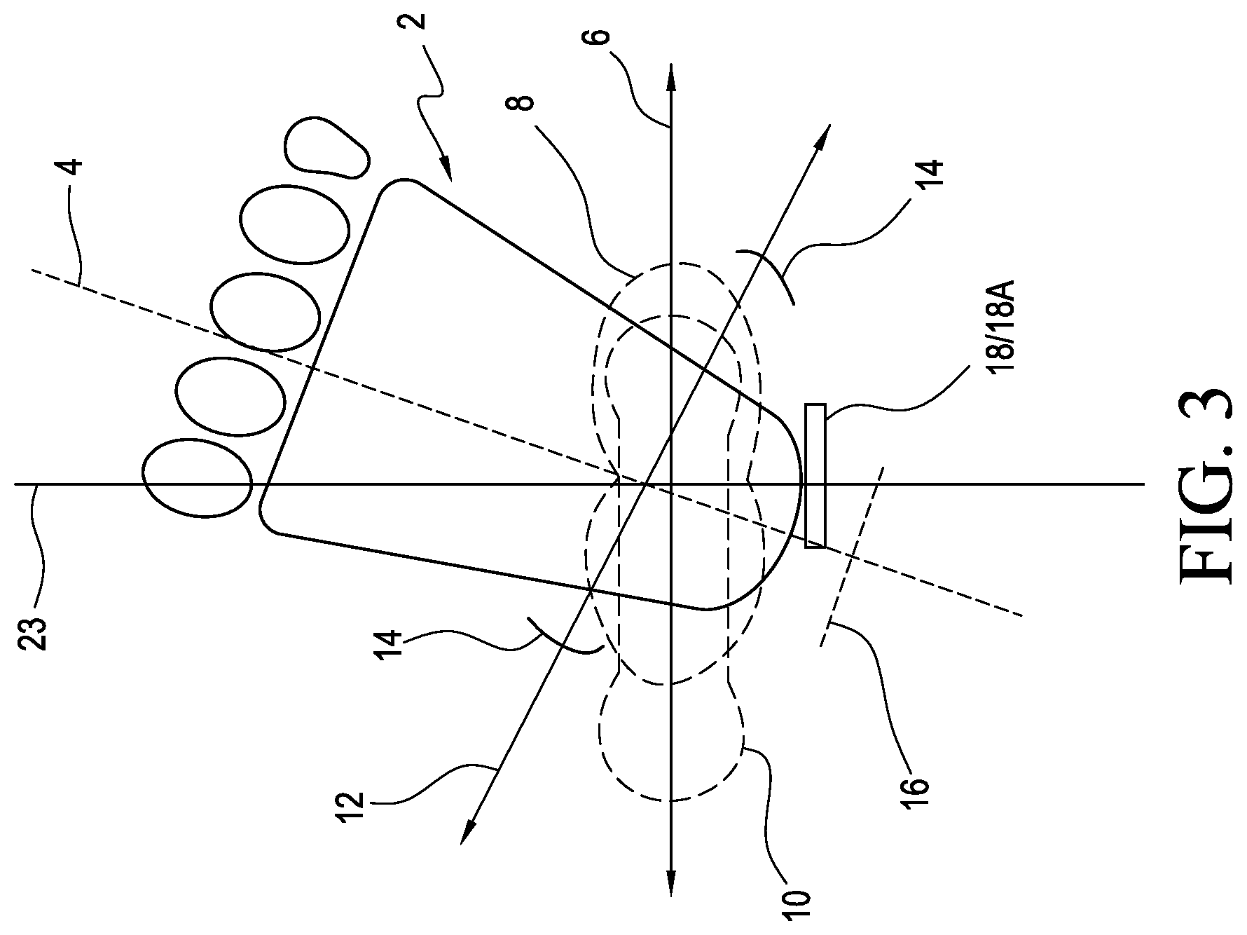 Patent US11779484 Figure 2 – Orthotic system