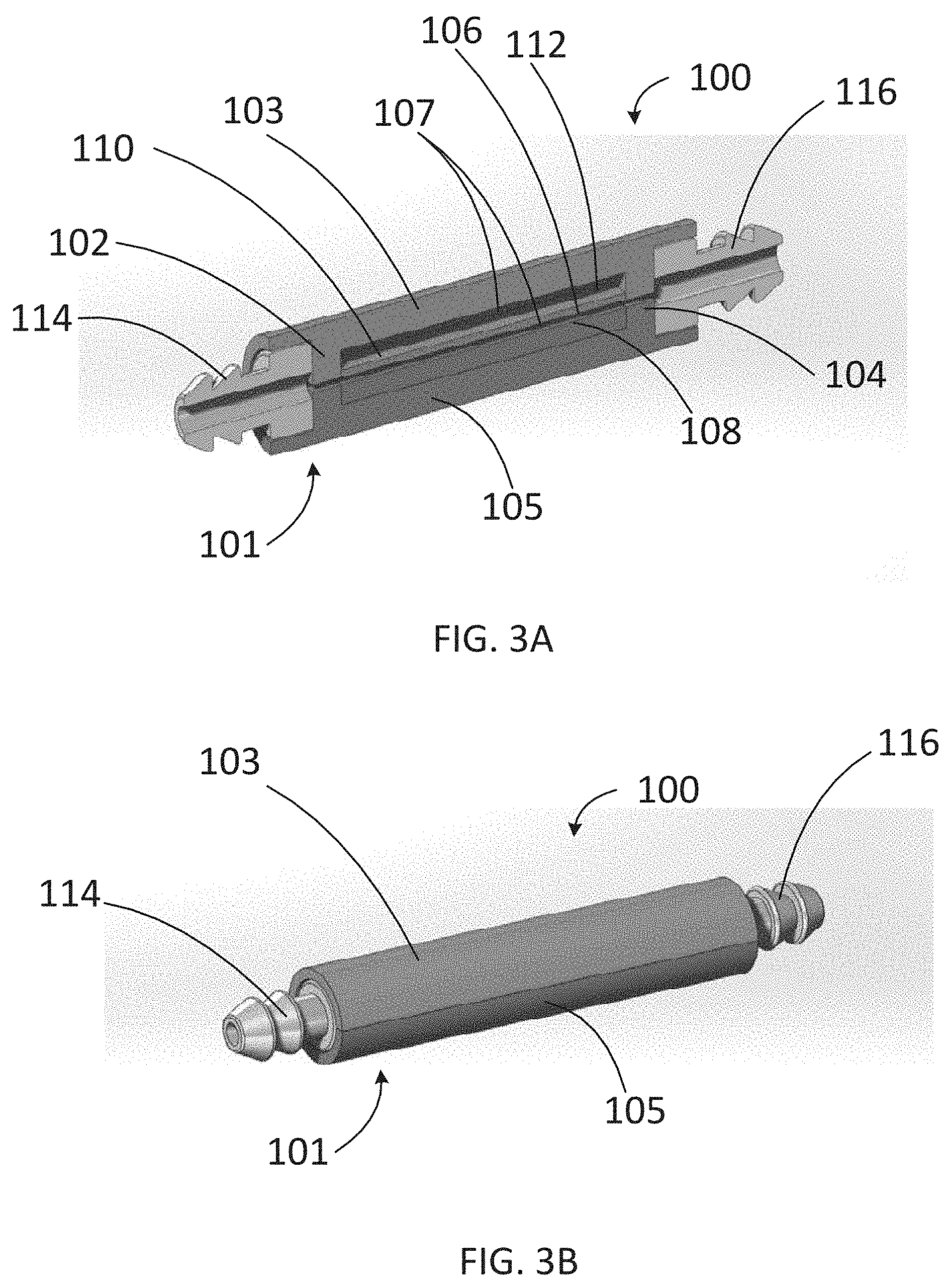 Patent US11779489 Figure 3 – Apparatus for treating excess intraocular fluid having an elastic membrane