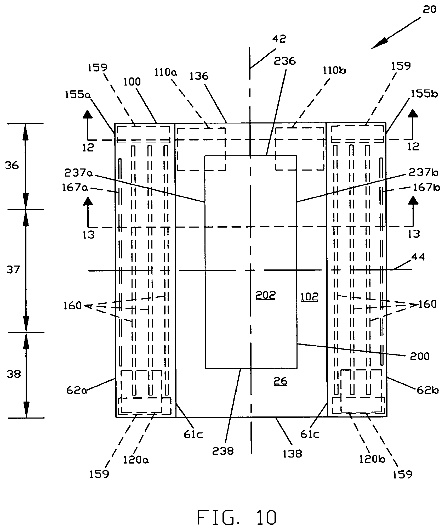 Patent US11779495 Figure 5 – Disposable absorbent article having breathable side flaps