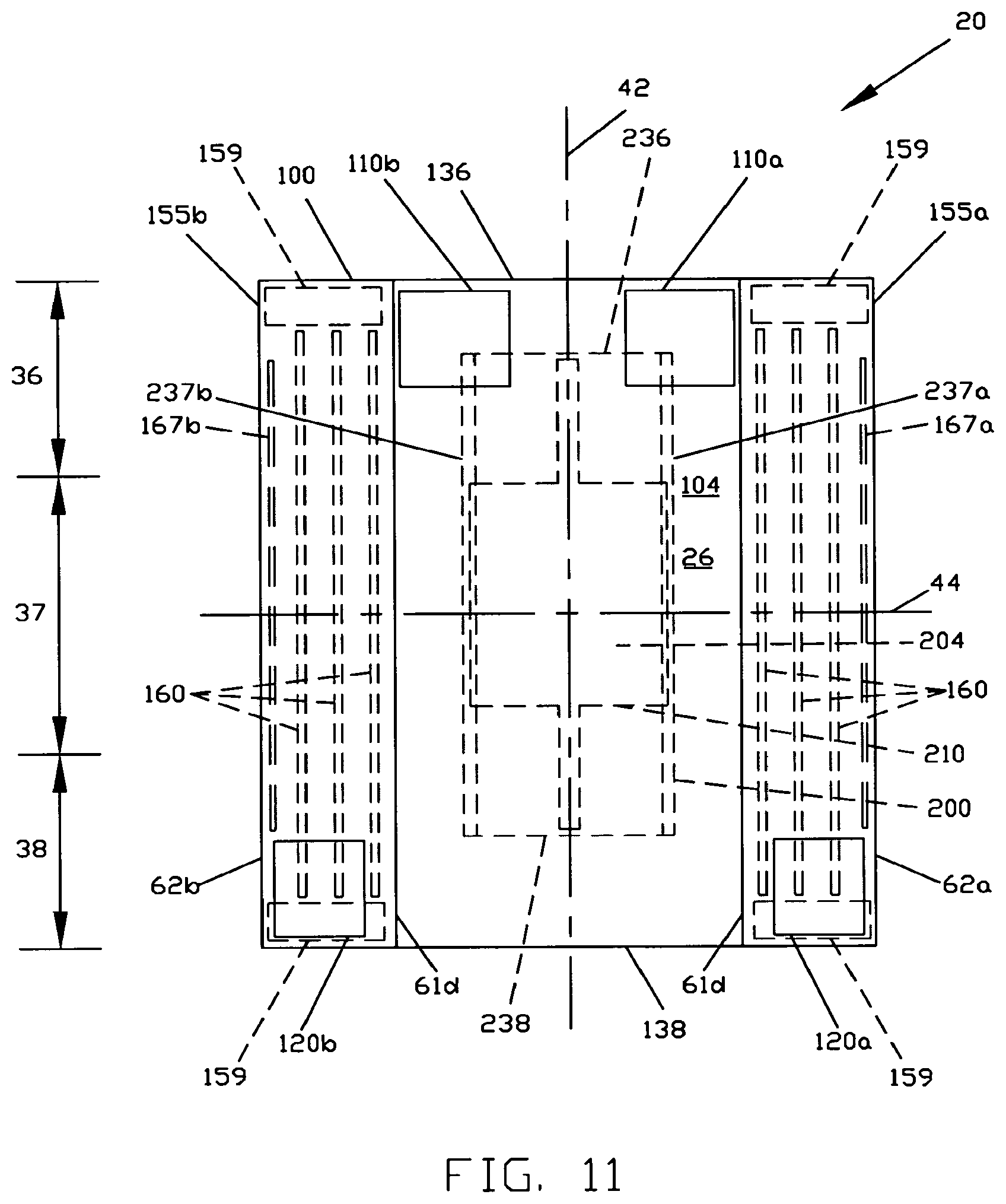 Patent US11779495 Figure 6 – Disposable absorbent article having breathable side flaps