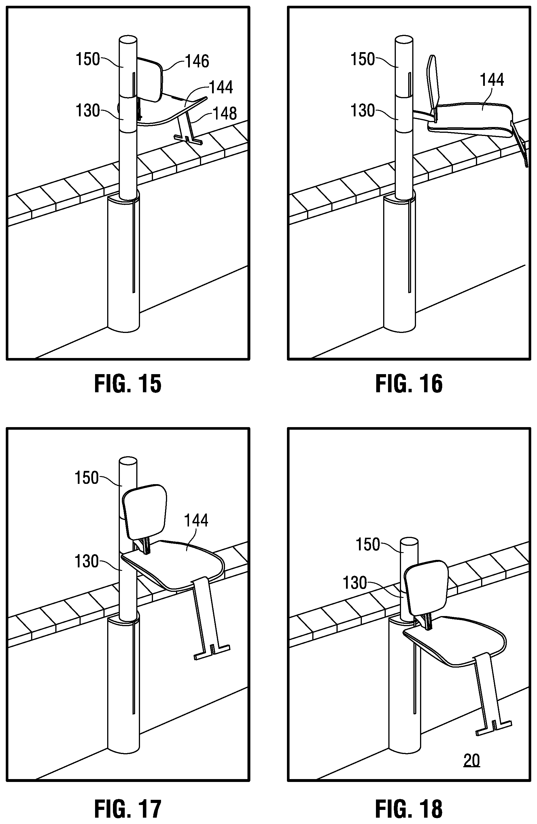 Patent US11779499 Figure 5 – Lift for water entry/exit and methods of manufacture and use thereof